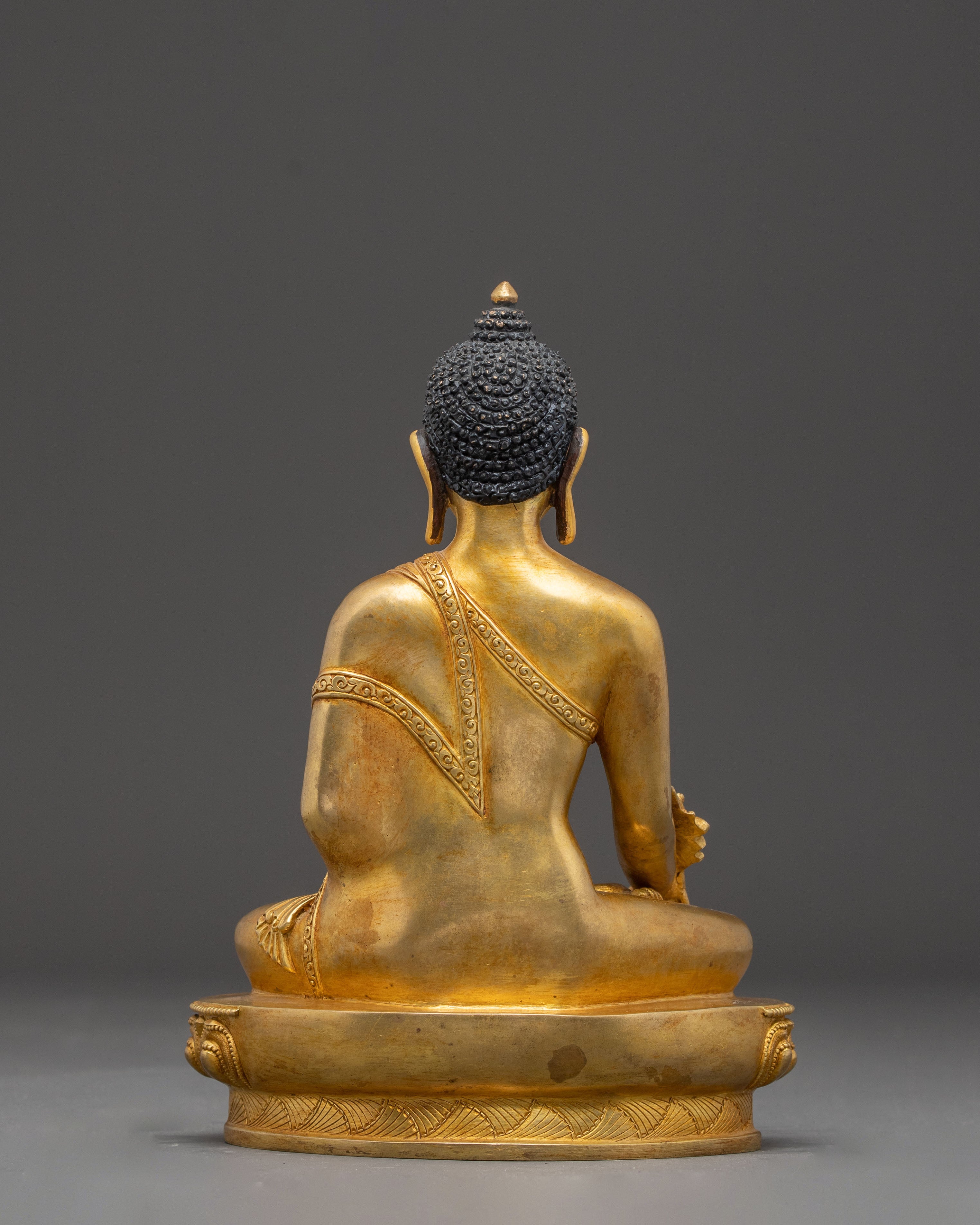 Golden Medicine Buddha Statue: The Supreme Healer | Healing Buddha
