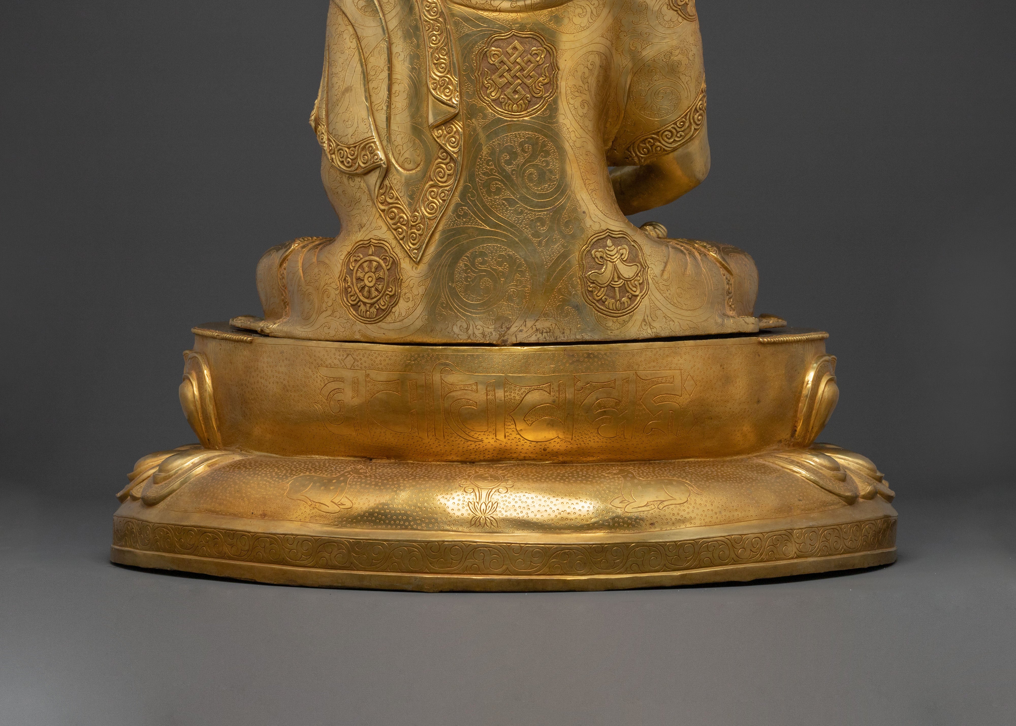 Tibetan Amitabha Statue | Buddhist Deity of Pure Land & Infinite Compassion