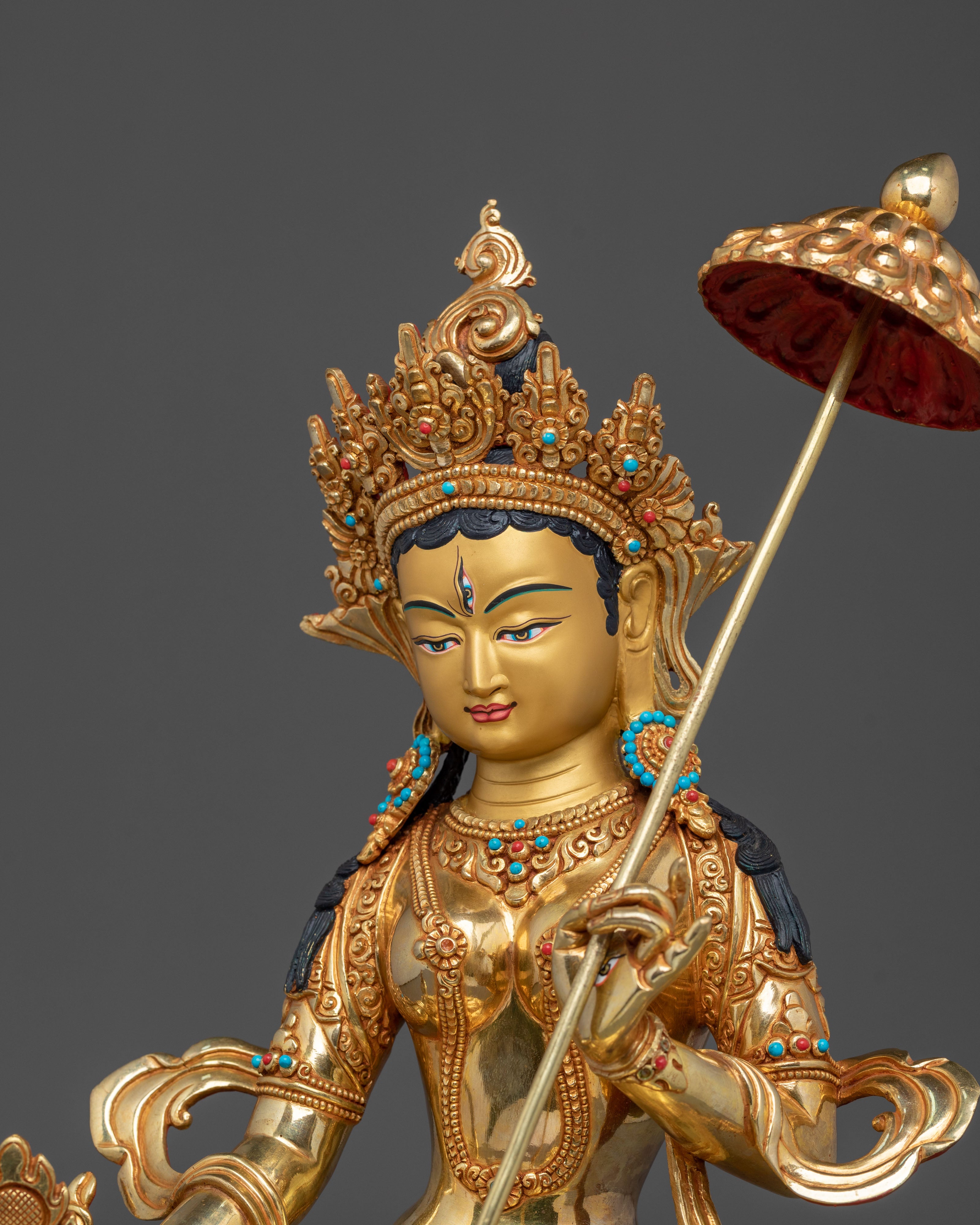 Handmade Dukar Sculpture | Sacred Home Decor