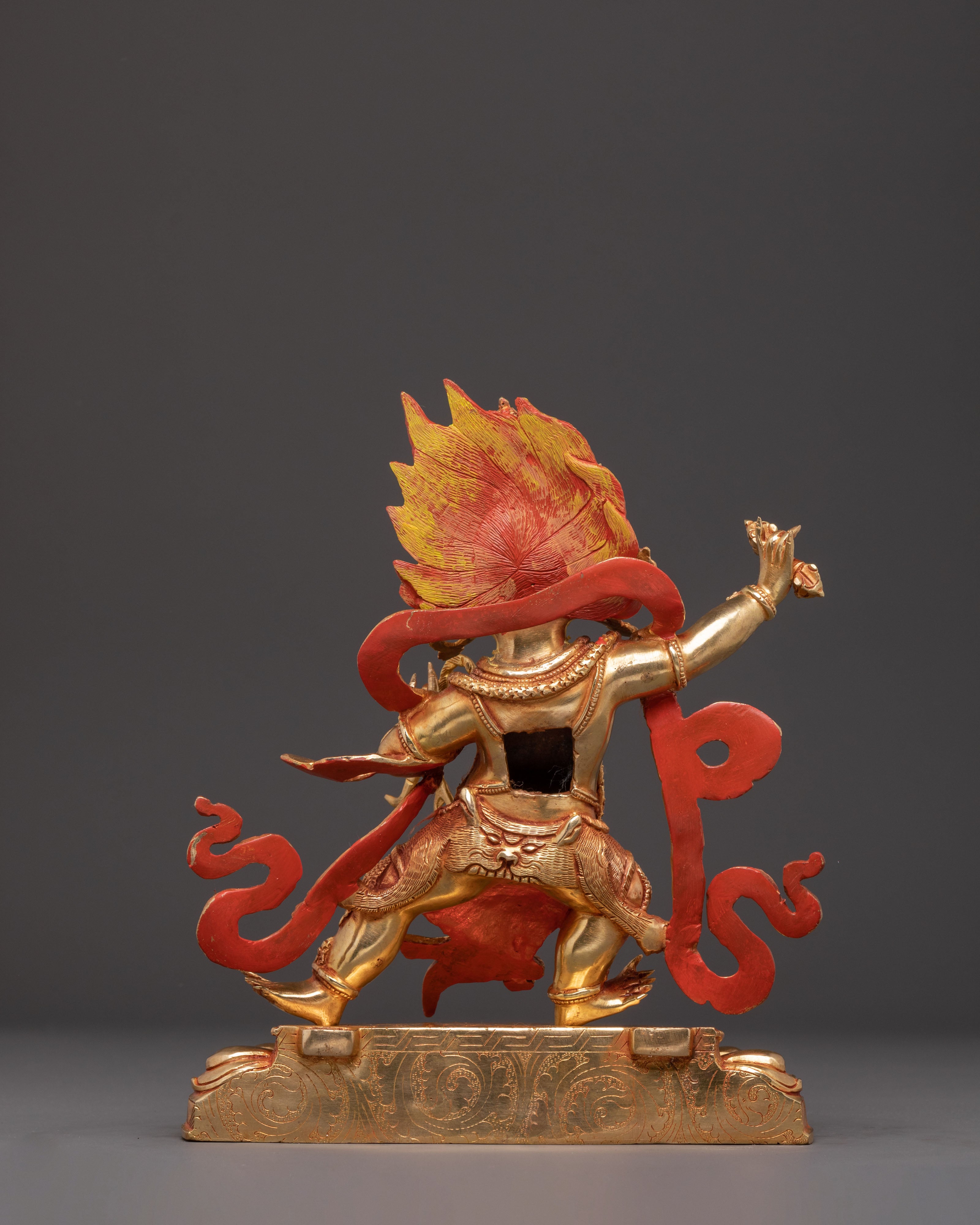 Handmade Vajrapani Statue: Bodhisattva of Protection