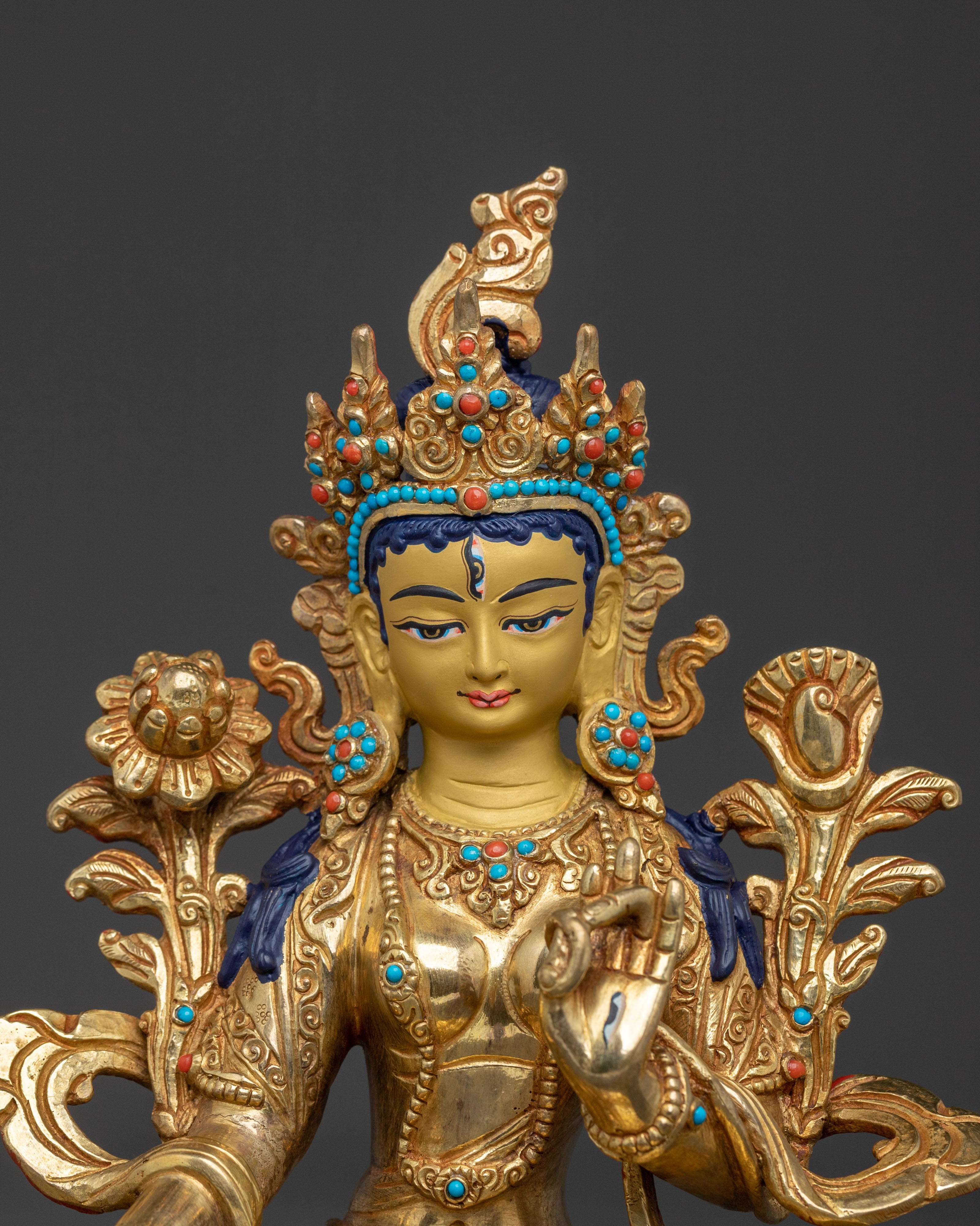 White Tara Blessing Statue | Longevity Figurine
