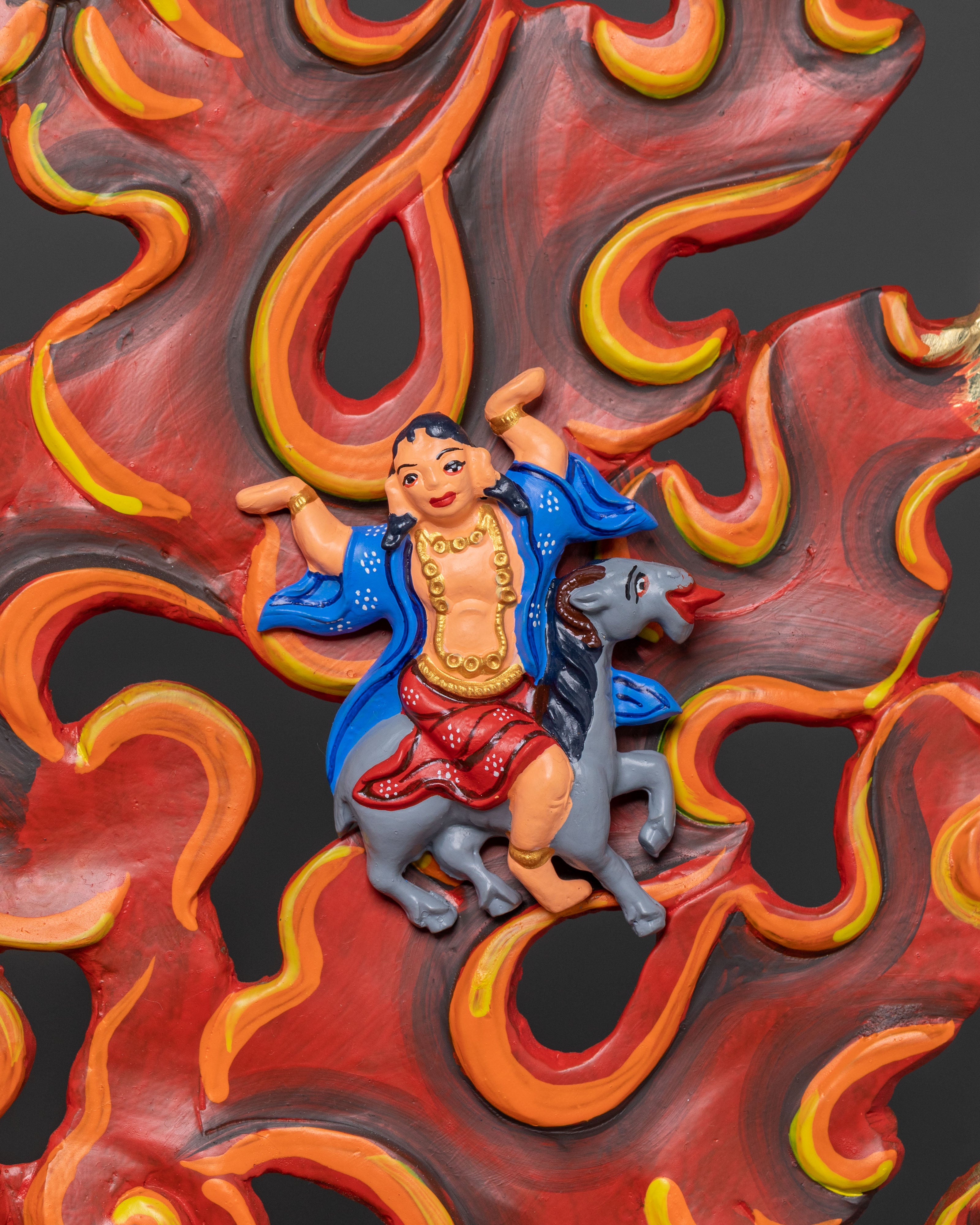 Palden Lhamo Statue: Buddhist Protector of Wisdom & Courage