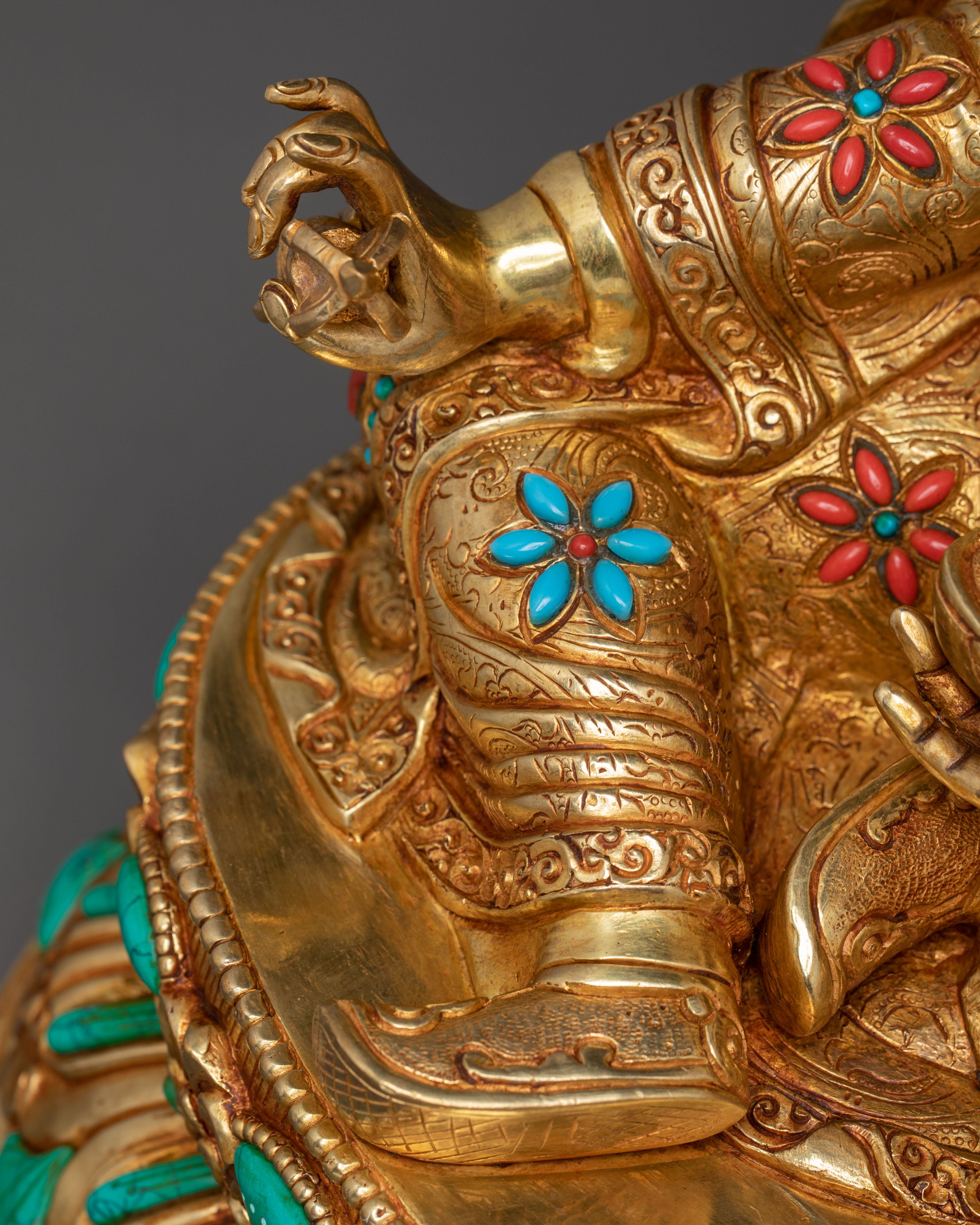 Handmade Buddhist Master Padmasambhava Statue | The Second Buddha