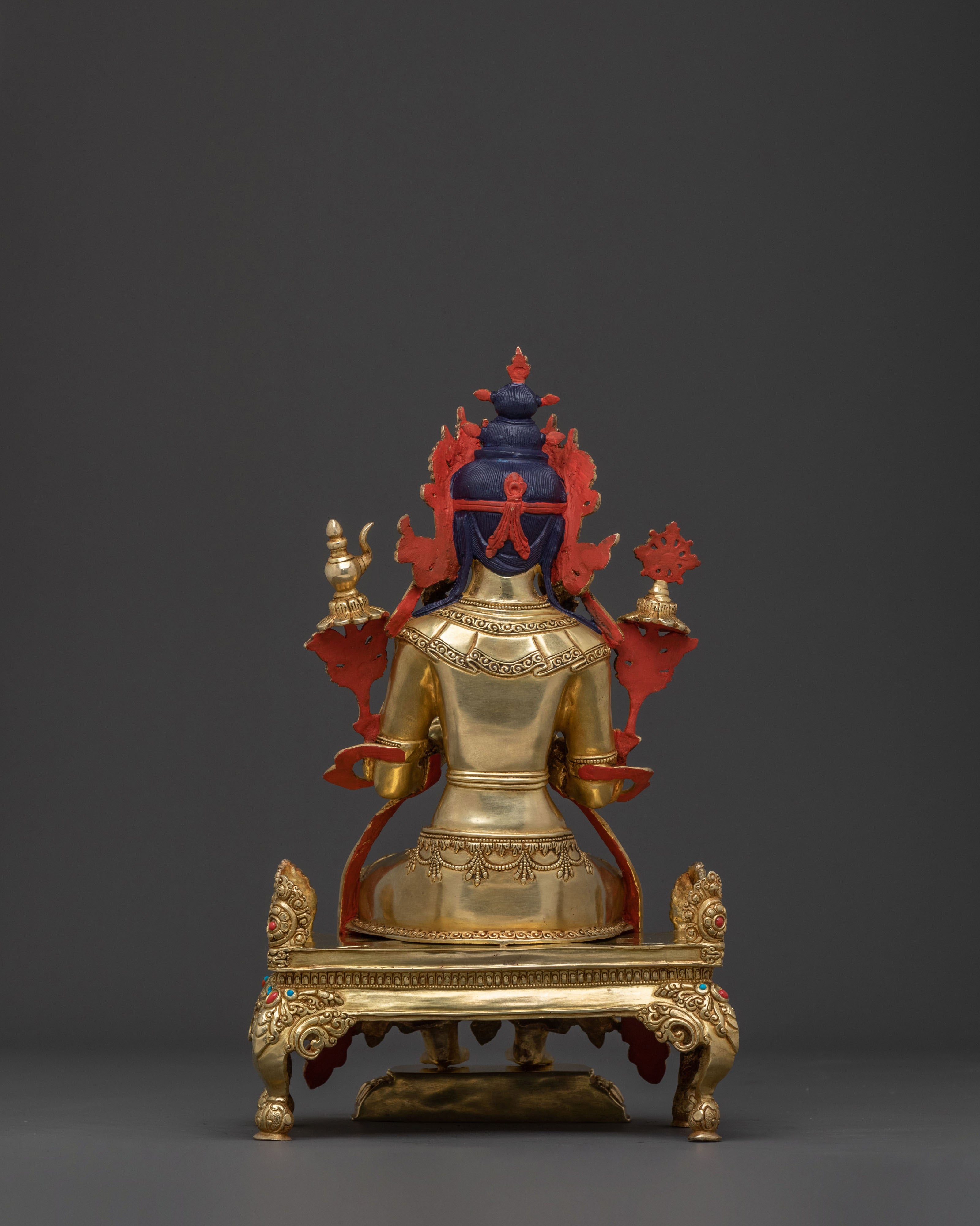 Maitreya Buddha Statue – 24K Gold Gilded | The Hope of Future