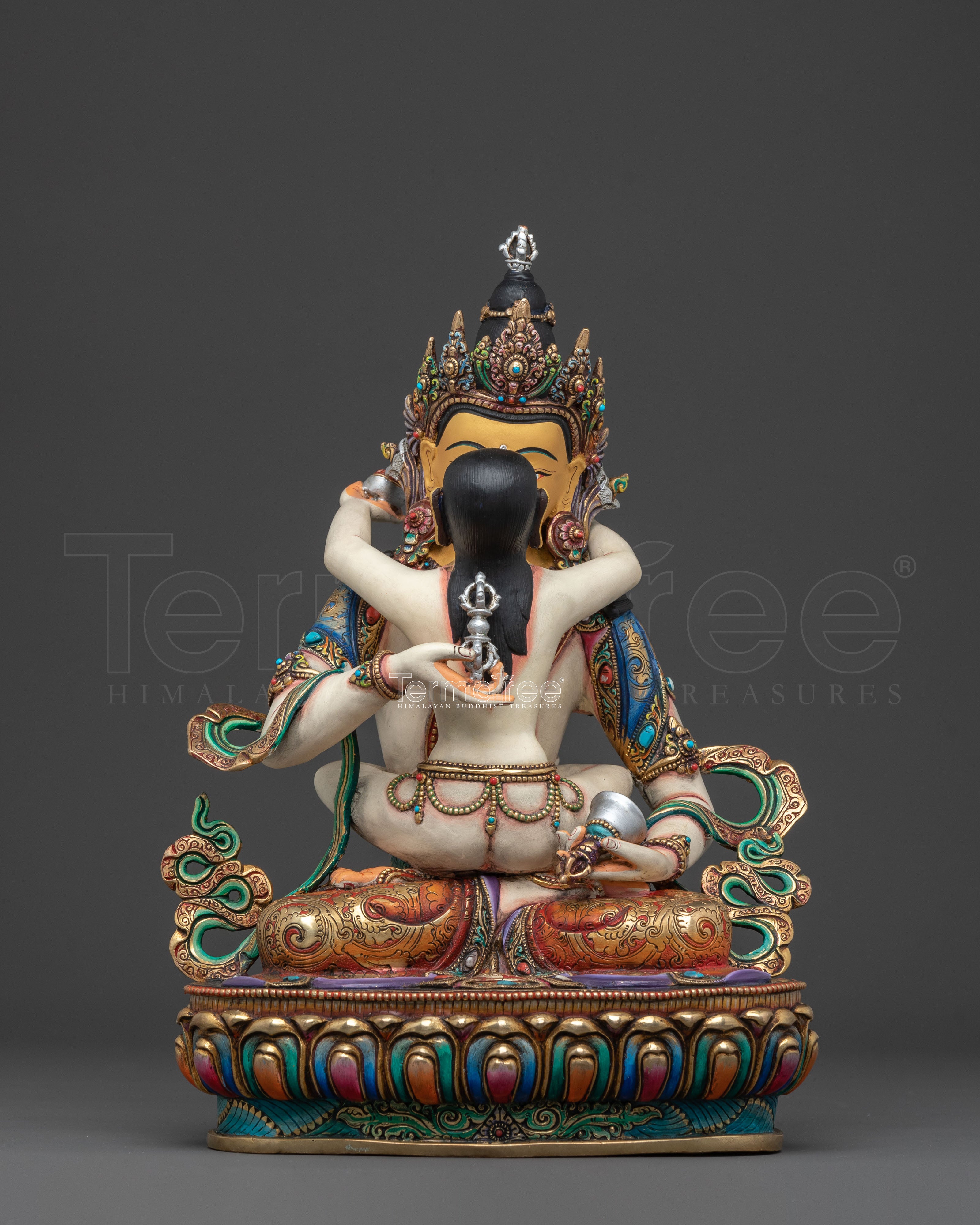 Vajrasattva Statue With Vajragarvi