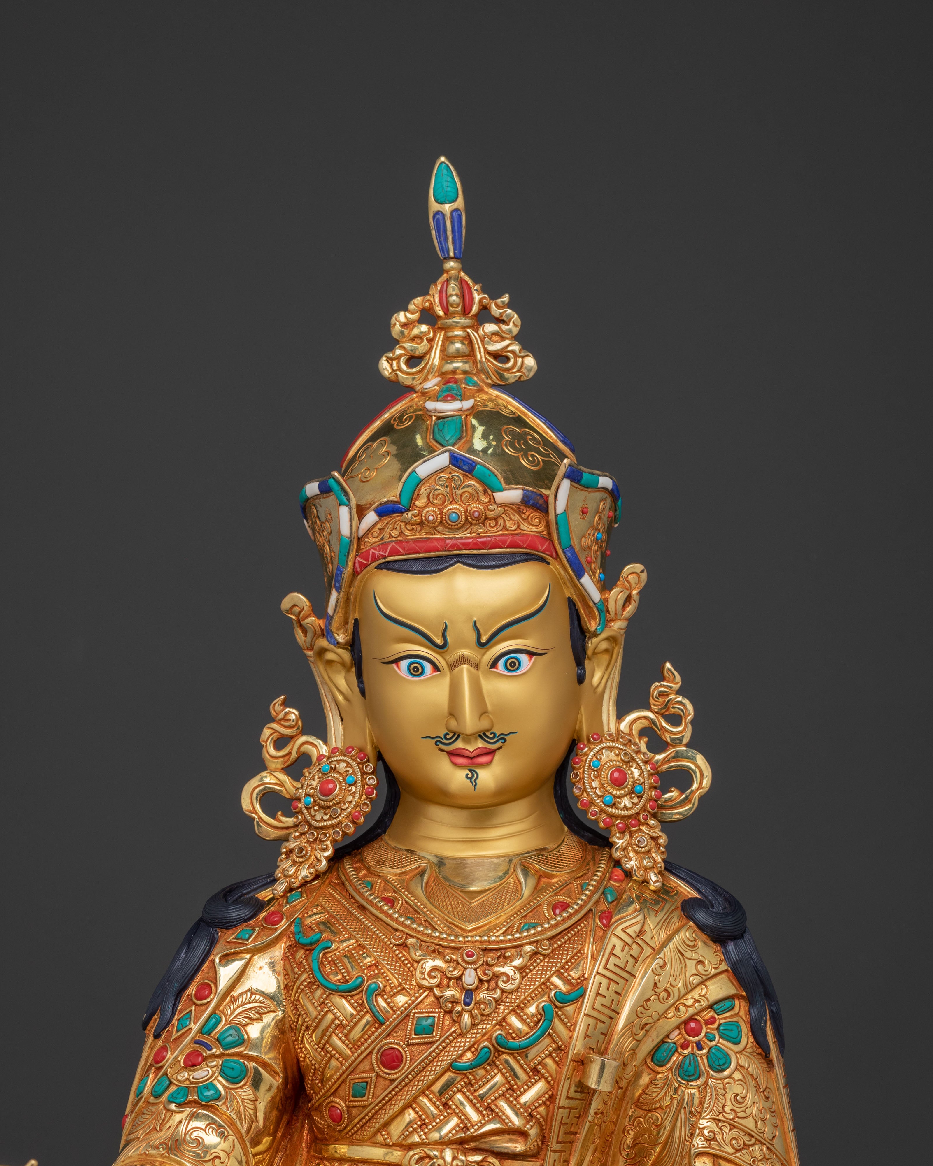 Guru Rinpoche Teacher Figure | Lotus Born Master