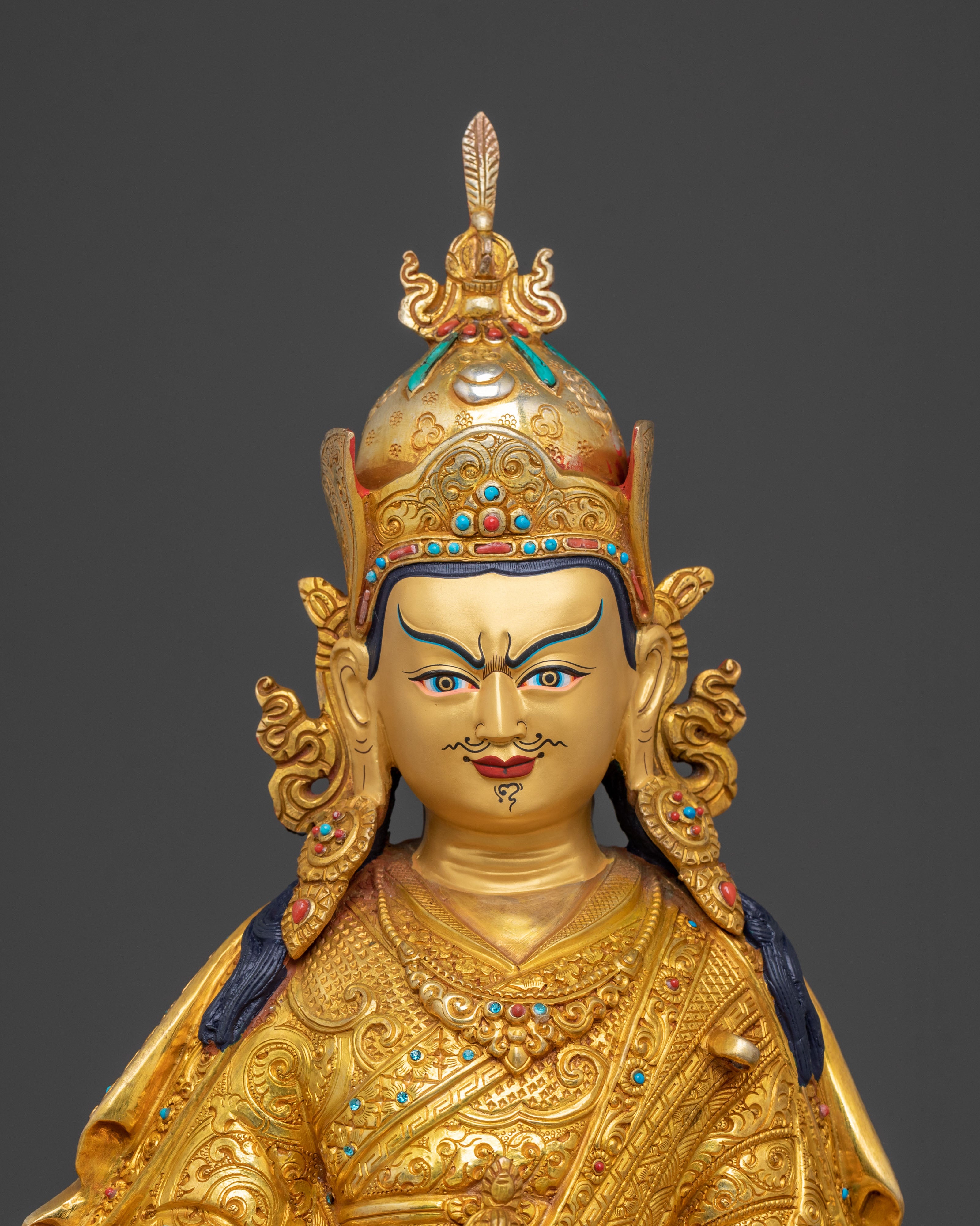 Divine Guru Rinpoche Statue for Spiritual Transformation