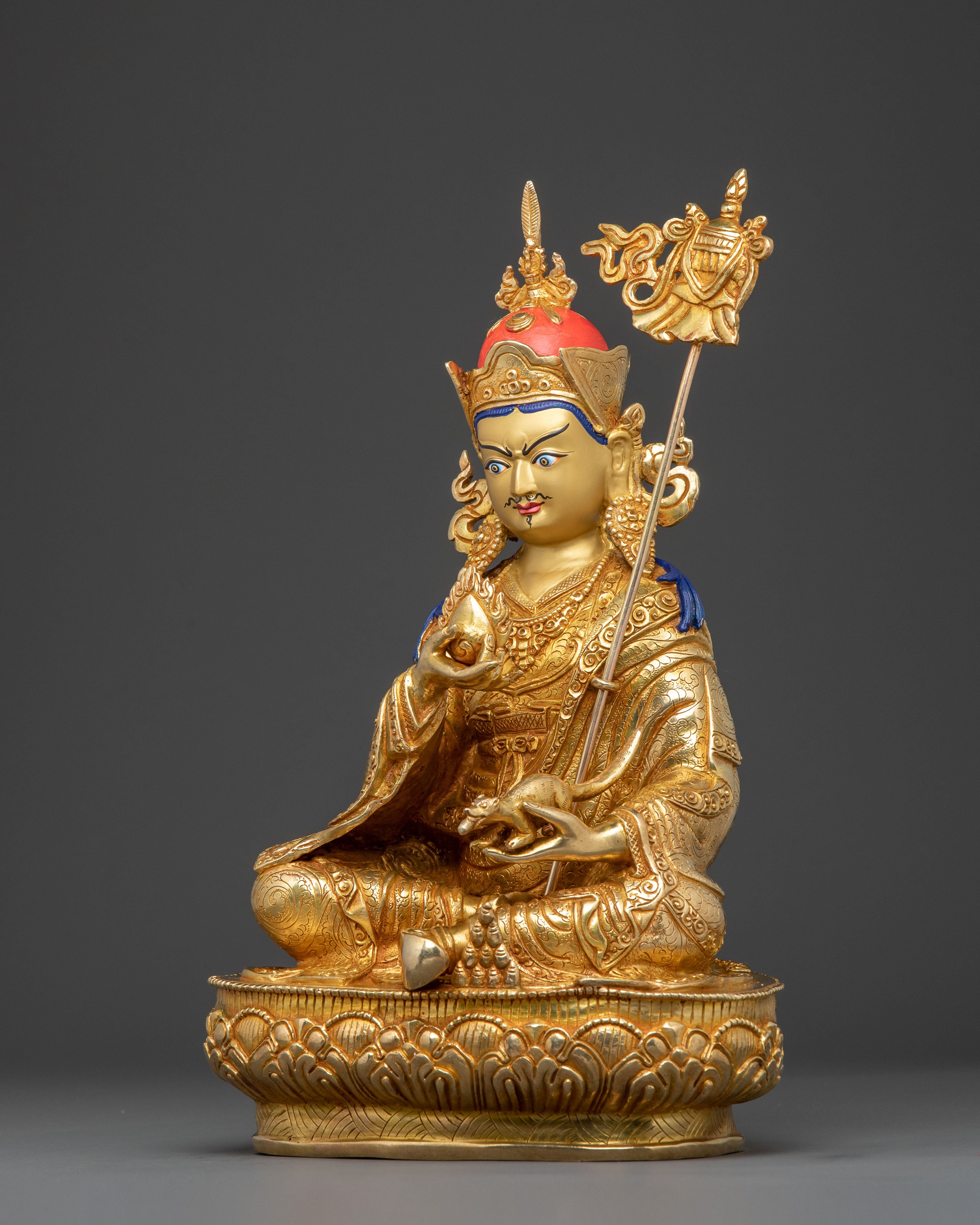 Guru Norlha Handcrafted Statue | Spiritual Decor