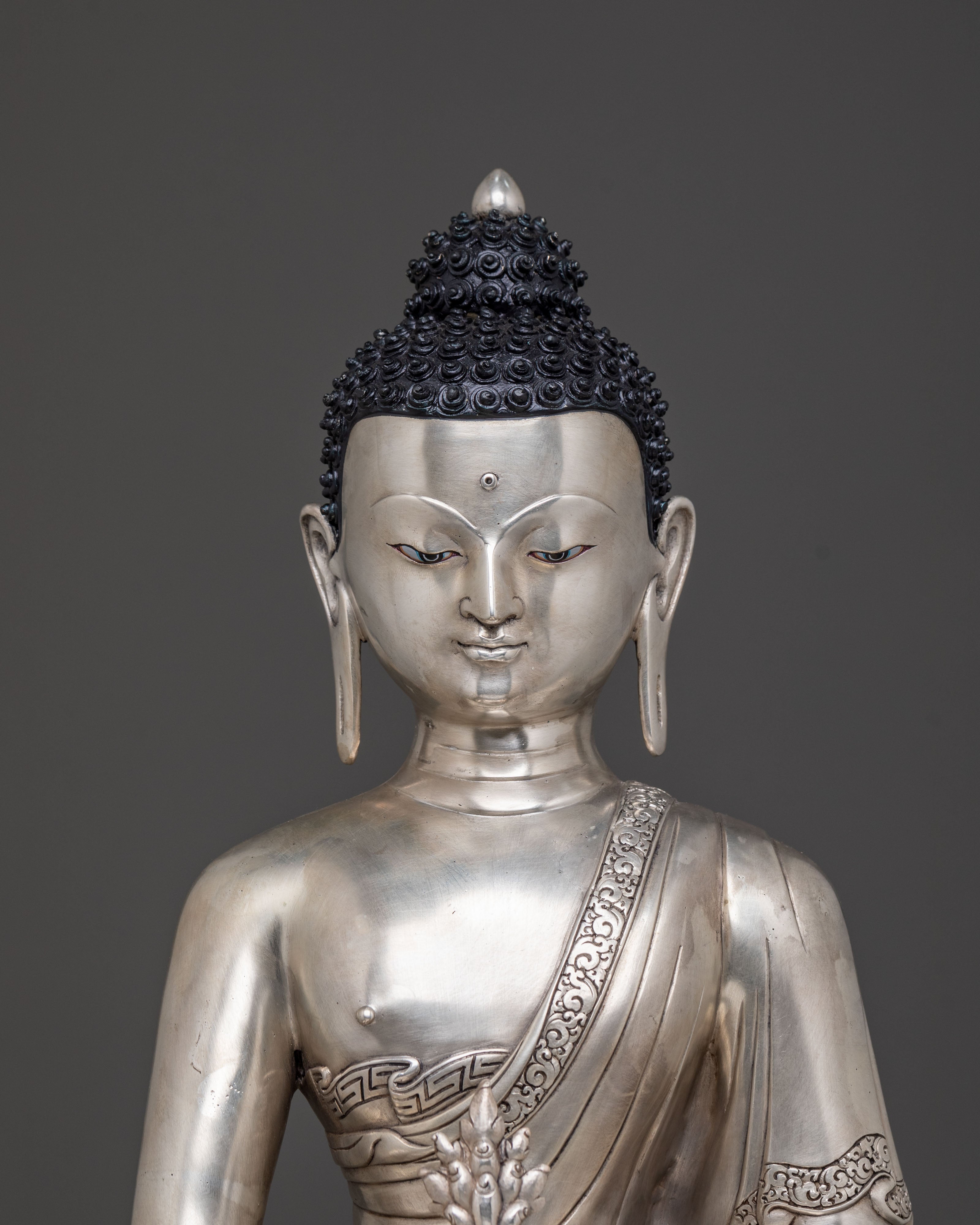 Medicine Buddha Spiritual Statue | Meditation Altar Decor