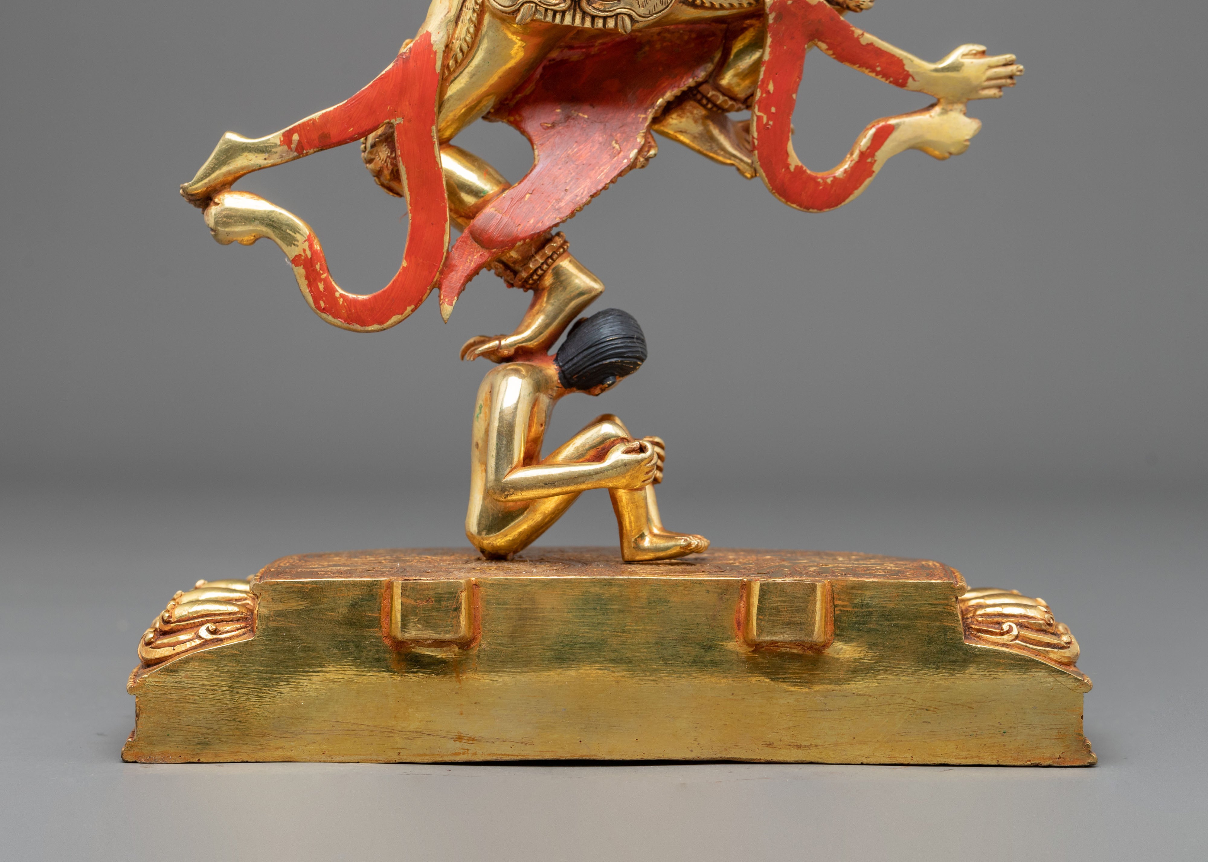 Garuda Spiritual Statue | Handcrafted 24K Gold Gilded Figurine