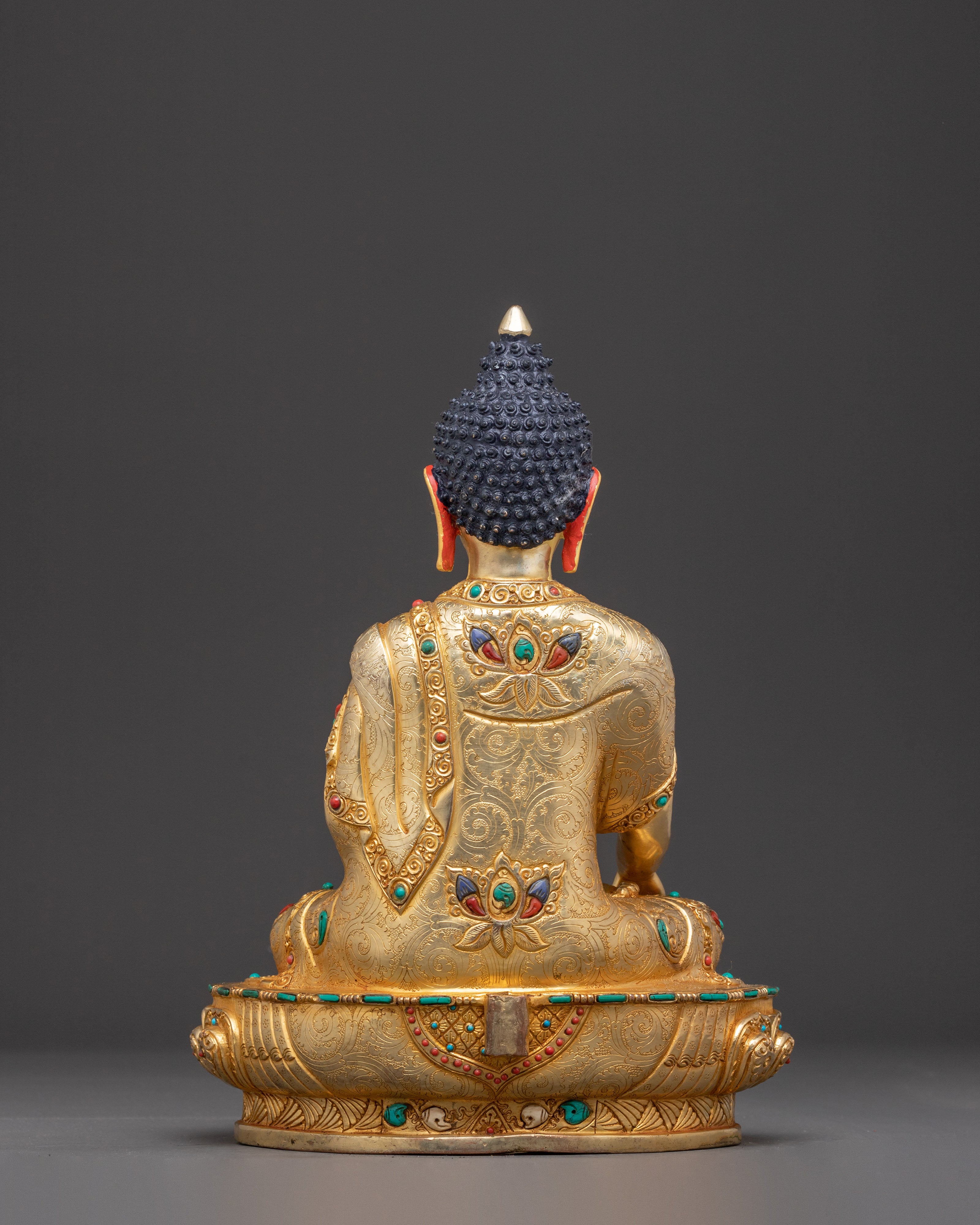 Buddha Shakyamuni Handmade Copper Statue