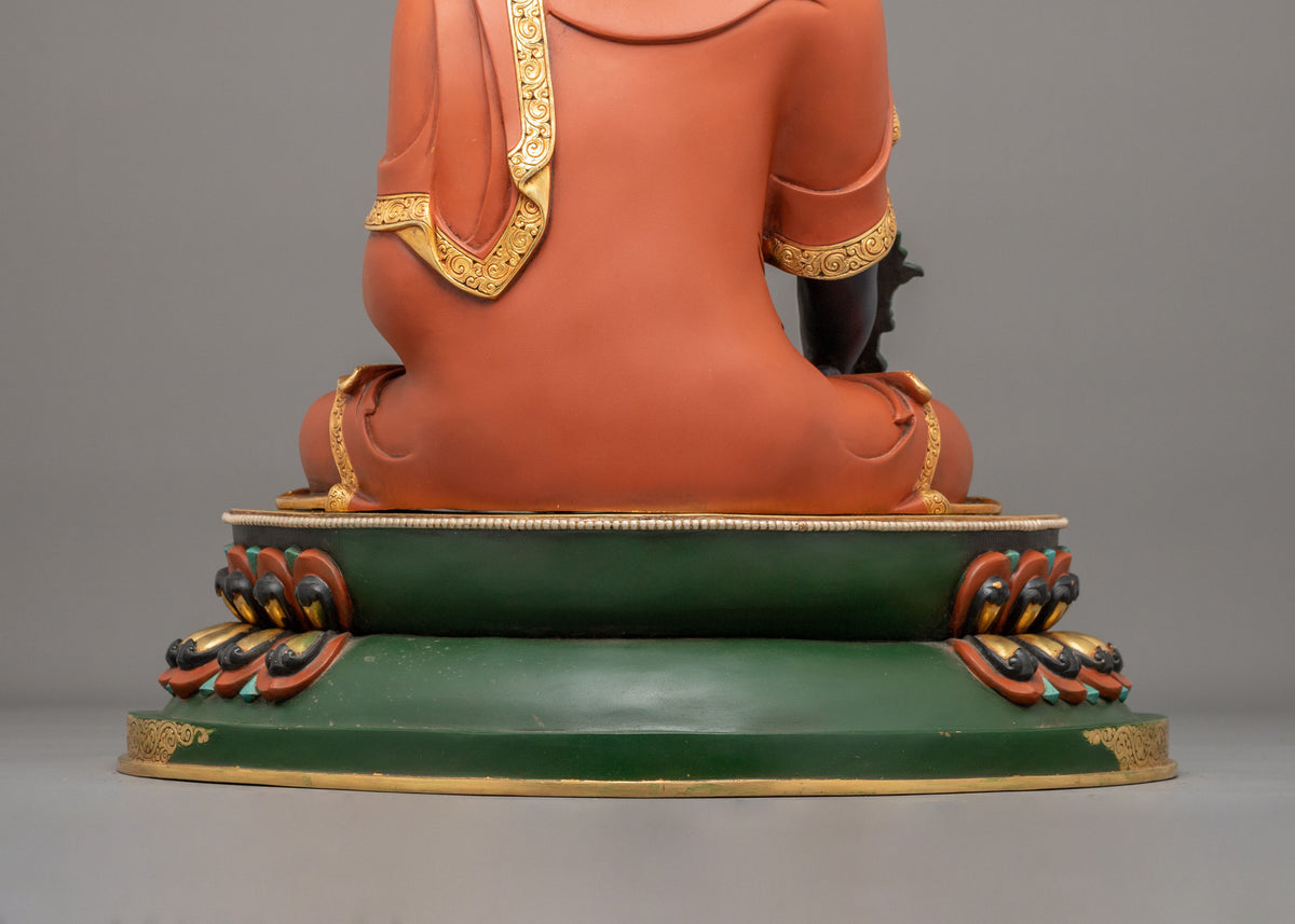 Medicine Buddha Healing Statue | Sacred Buddhist Altar Figure