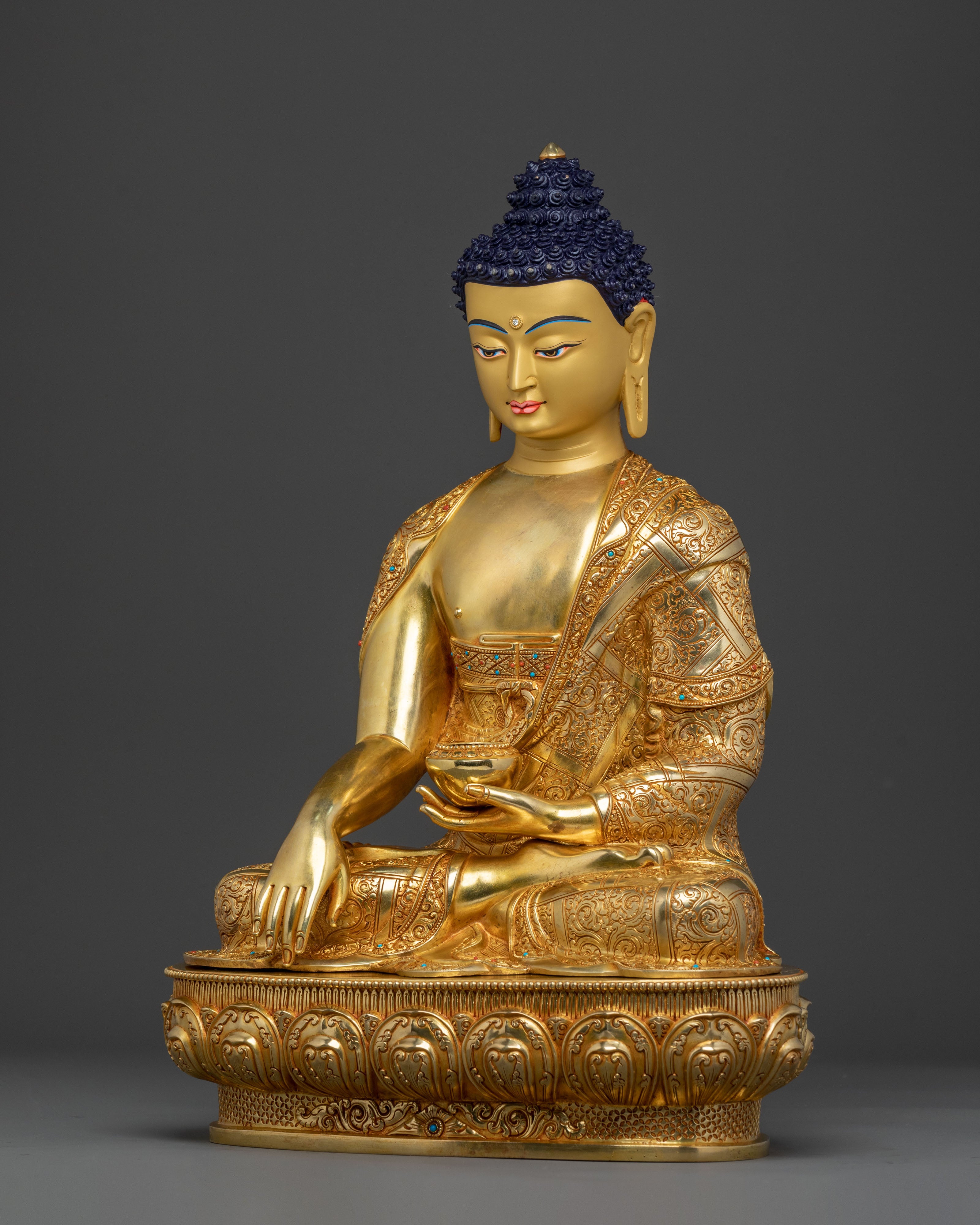 Handmade Shakyamuni Buddha Figurine | Home Decor