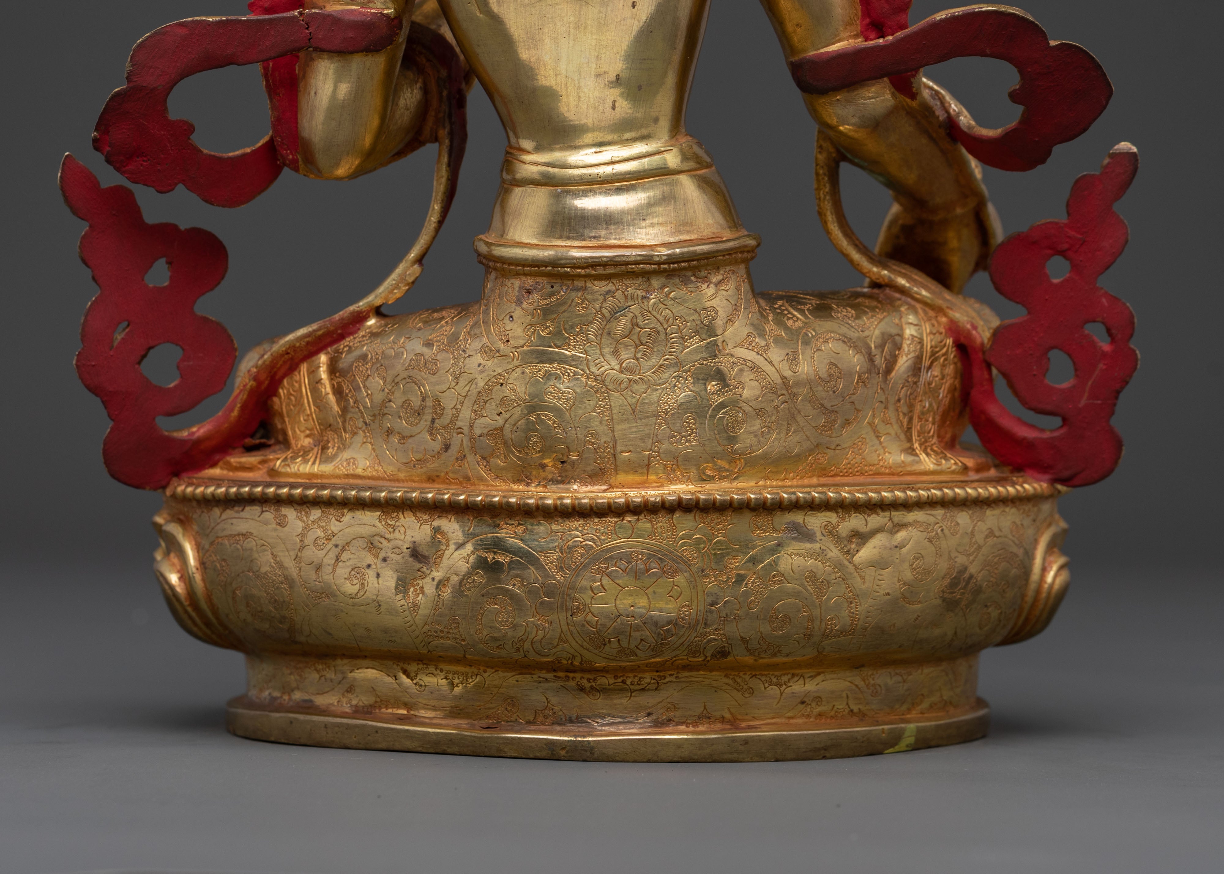 Handcrafted Green Tara Statue | Mother Figurine