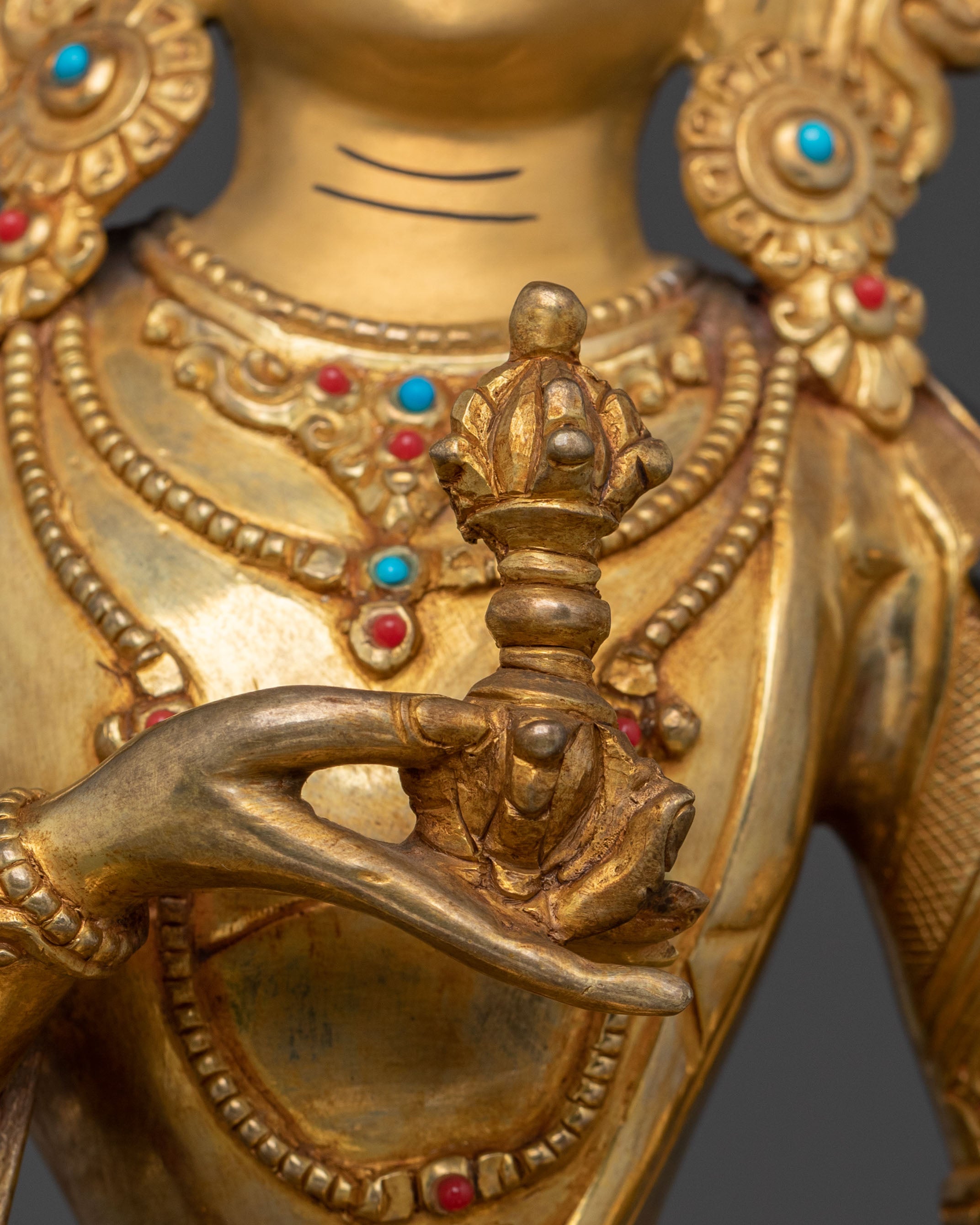 Handmade Vajrasattva Statue | Tibetan Buddhist Deity