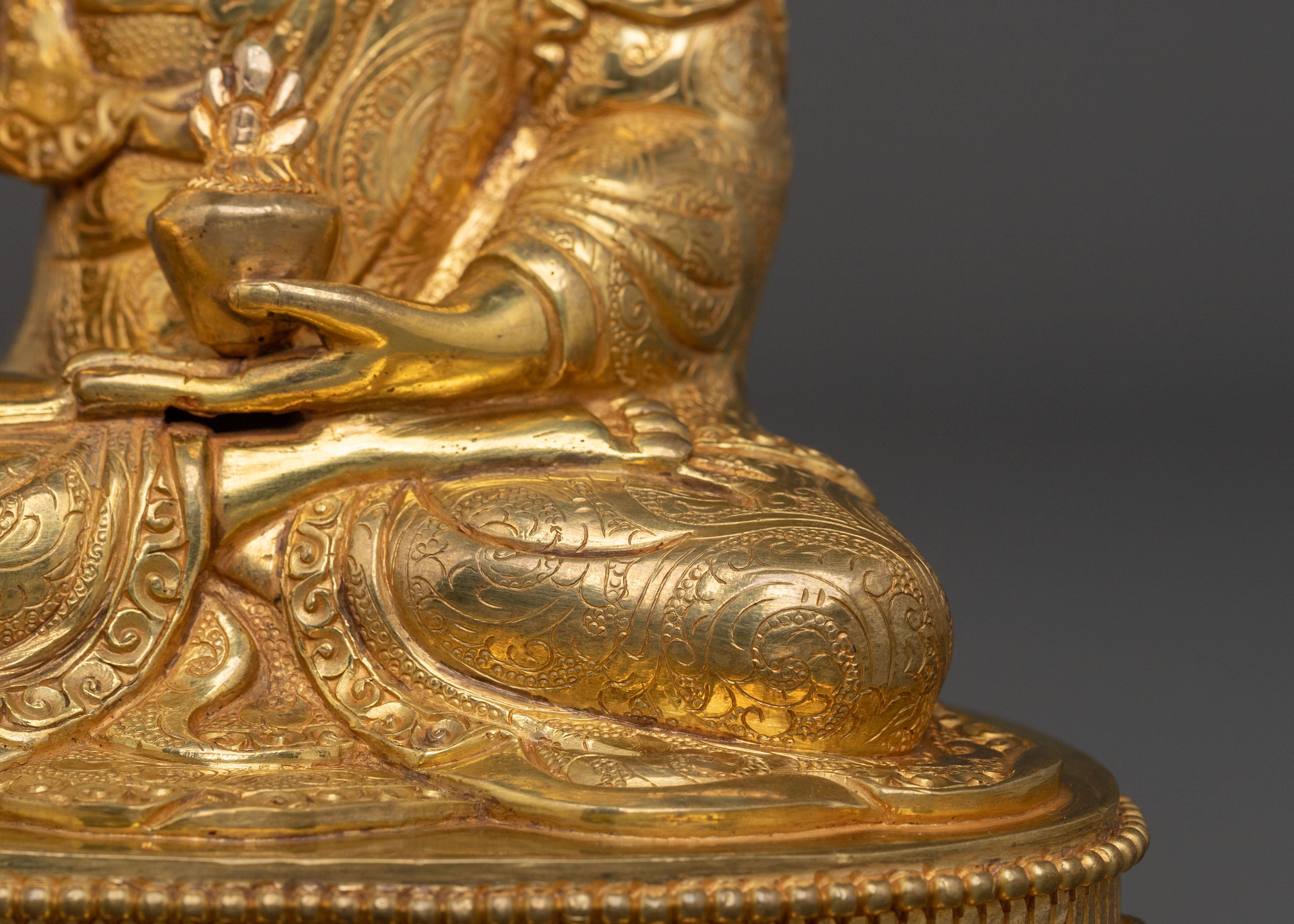 Handmade Bhaisajyaguru Healing Figurine | Home Decor
