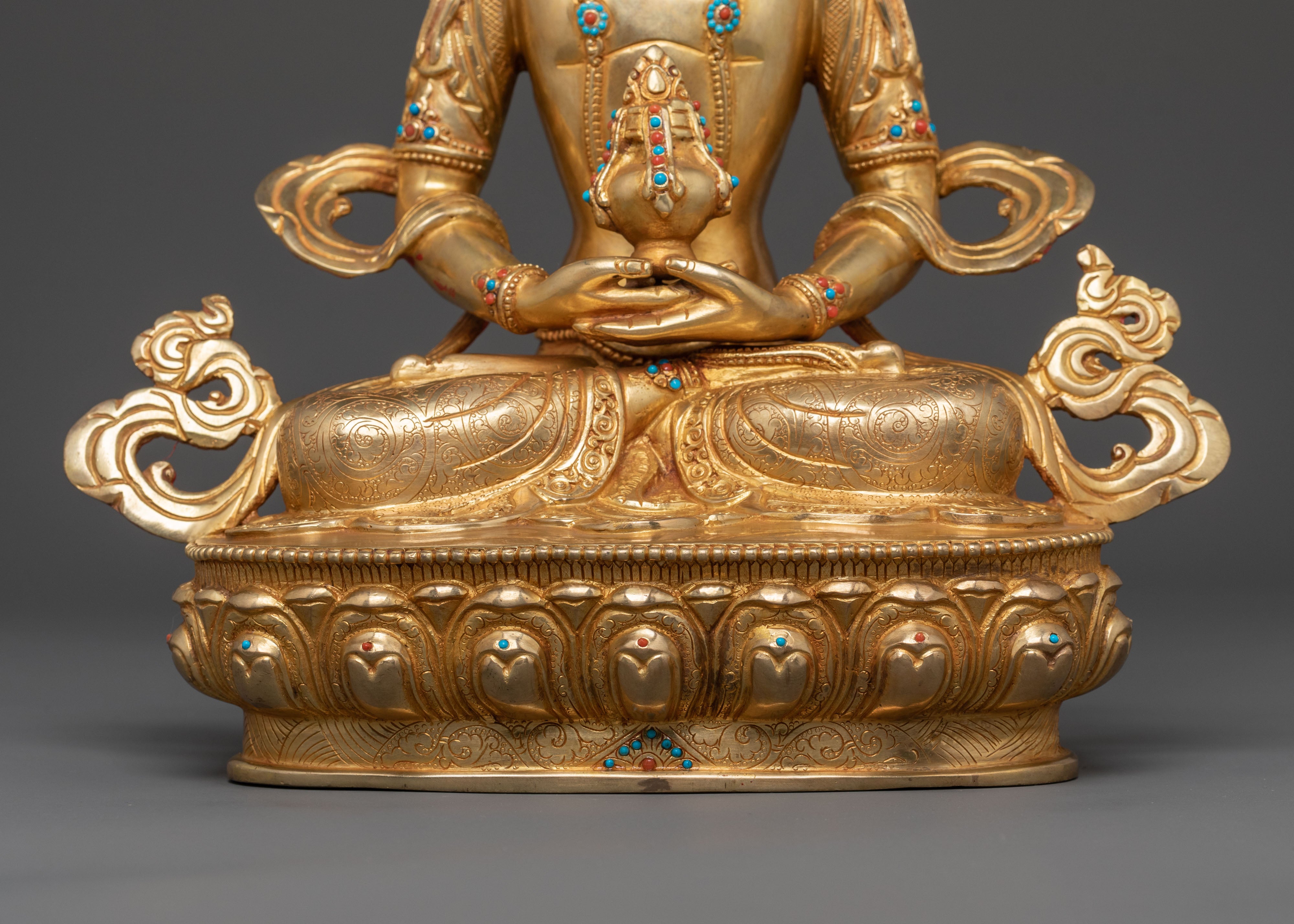 Amitayus Immortal Wisdom Statue | Spiritual Altar Decor