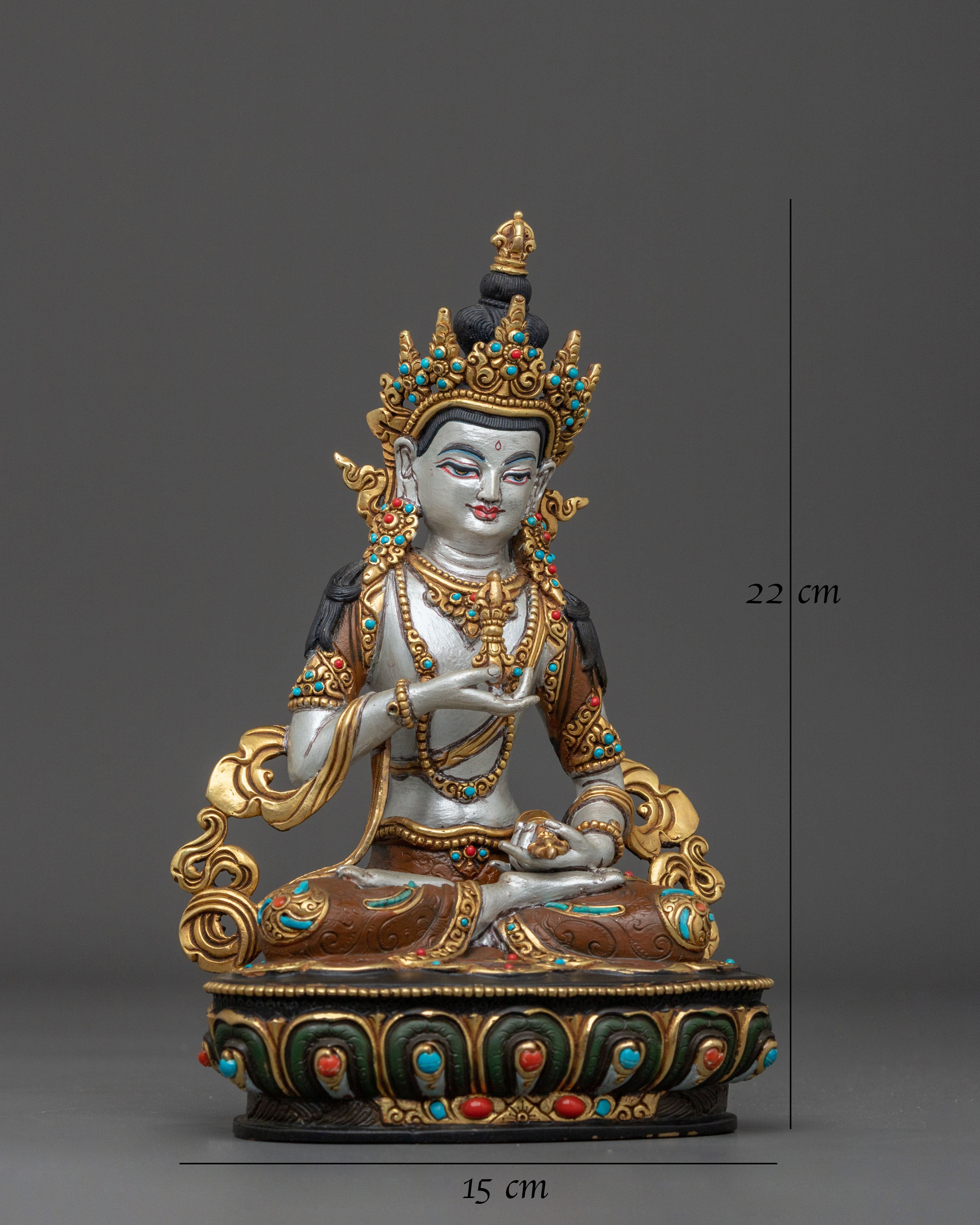 Traditional Vajrasattva Buddhist Statue | Deity of Purification
