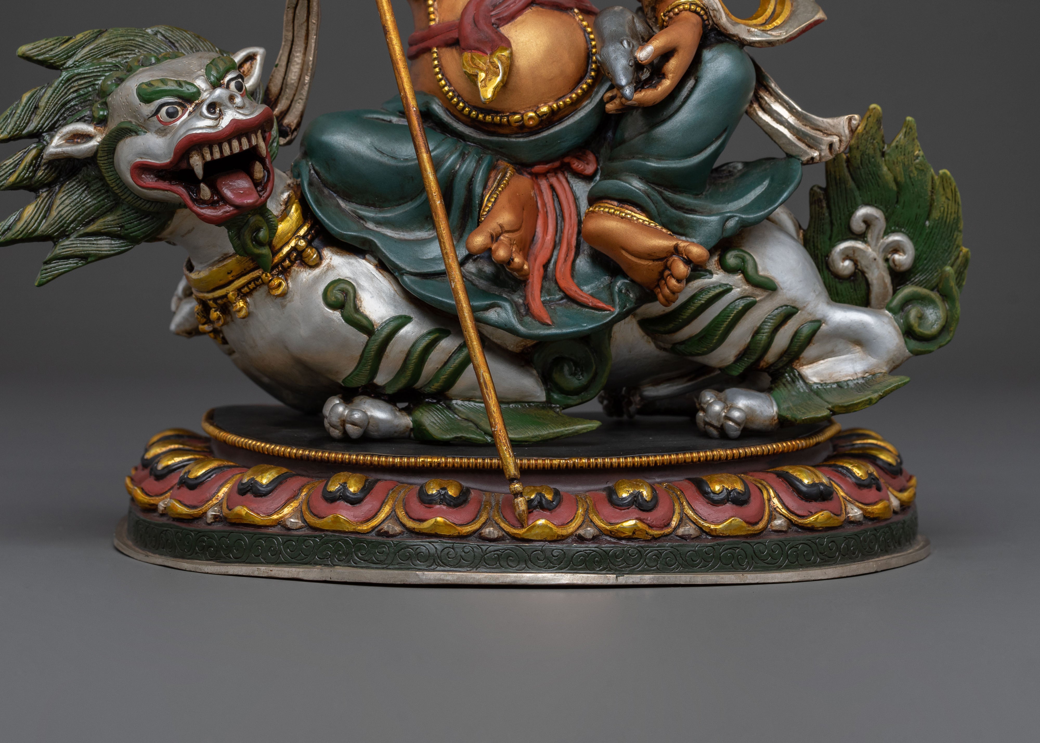 Namtoshe Wealth Guardian Statue | Wrathful Protector Deity