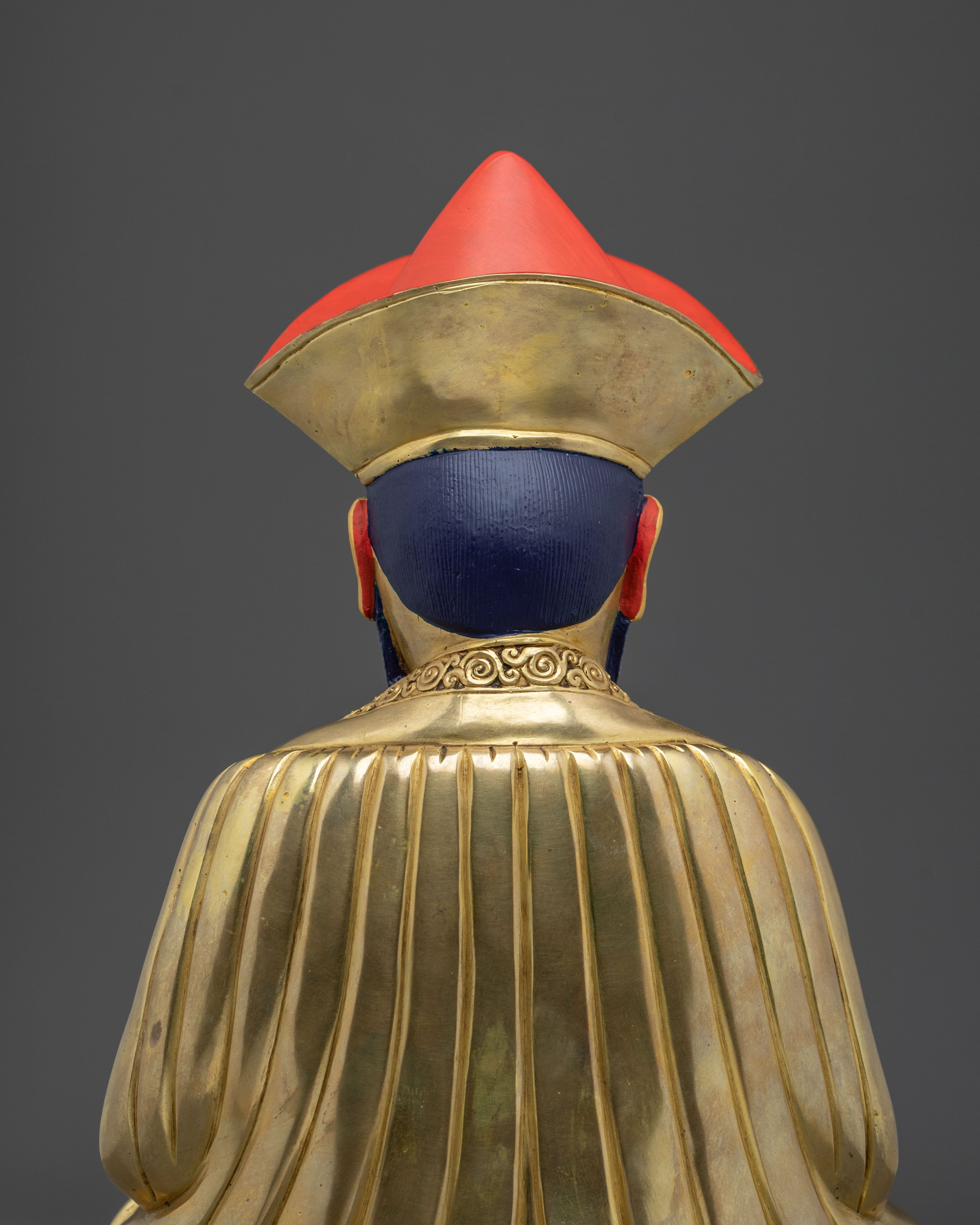 Guru Shapdum Statue | Sacred Copper Artistry
