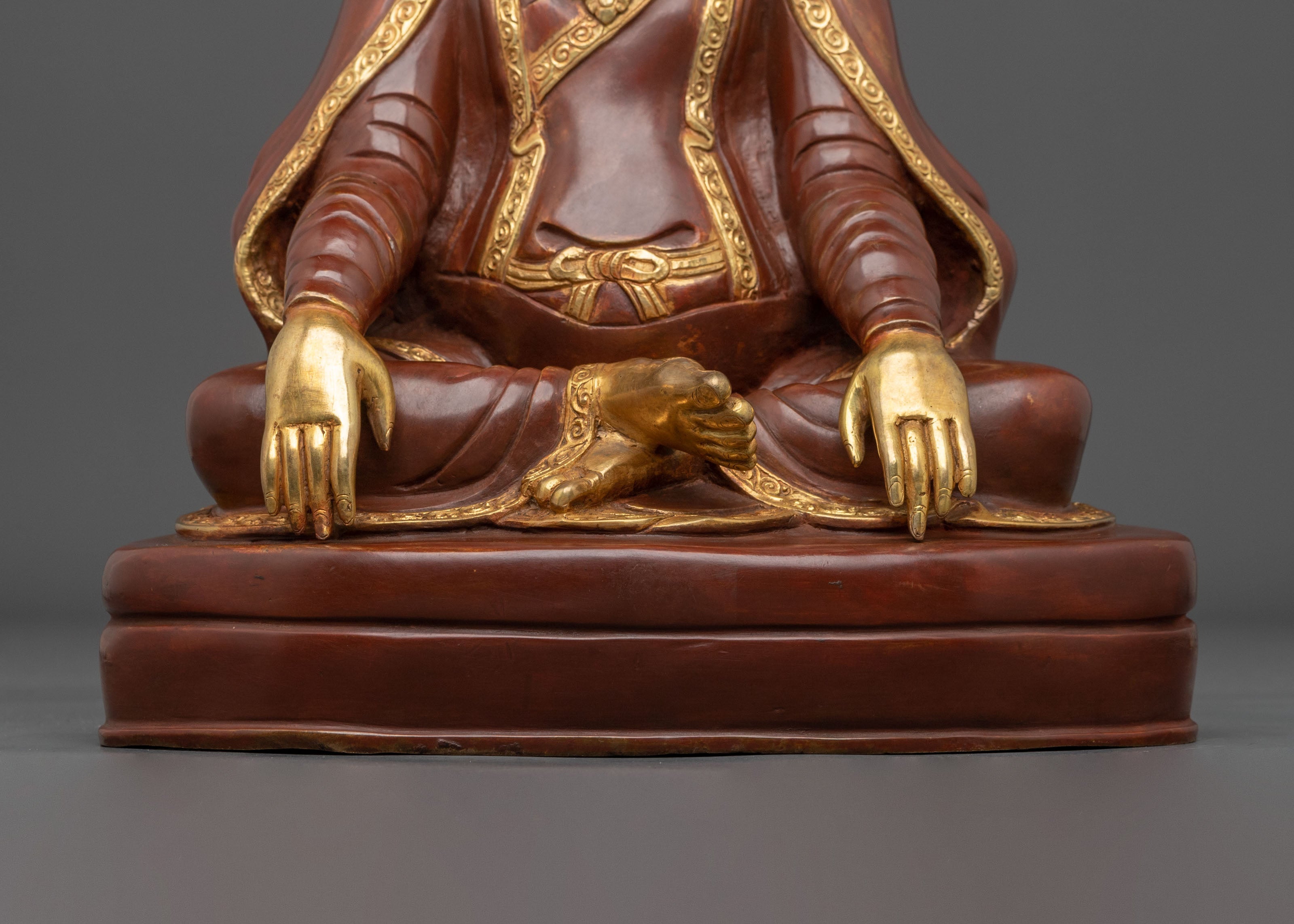 Kagyu Masters Statue Collection | Figurines with Copper Body