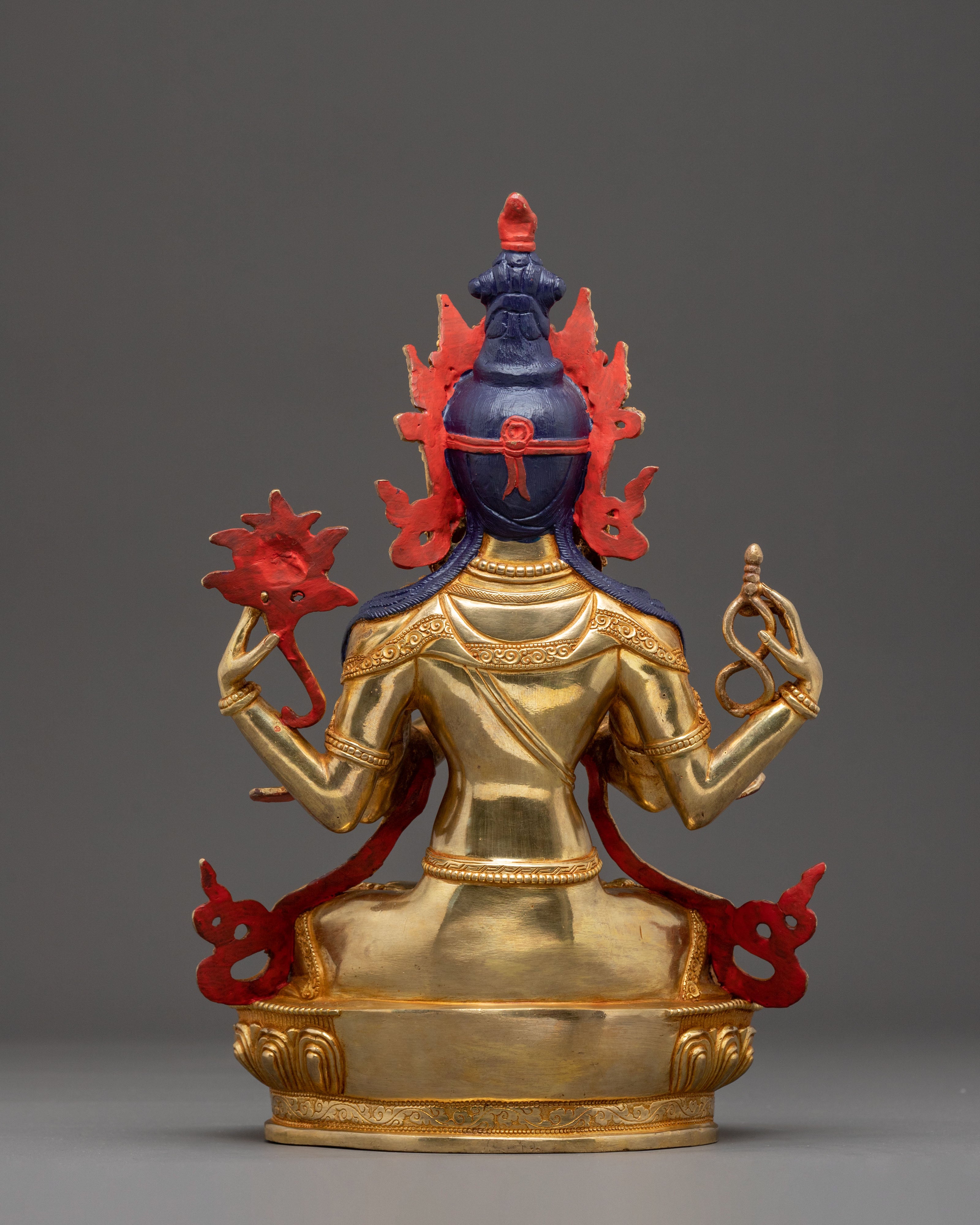 Radiant Statue Of Chenrezig | Bodhisattva of Compassion