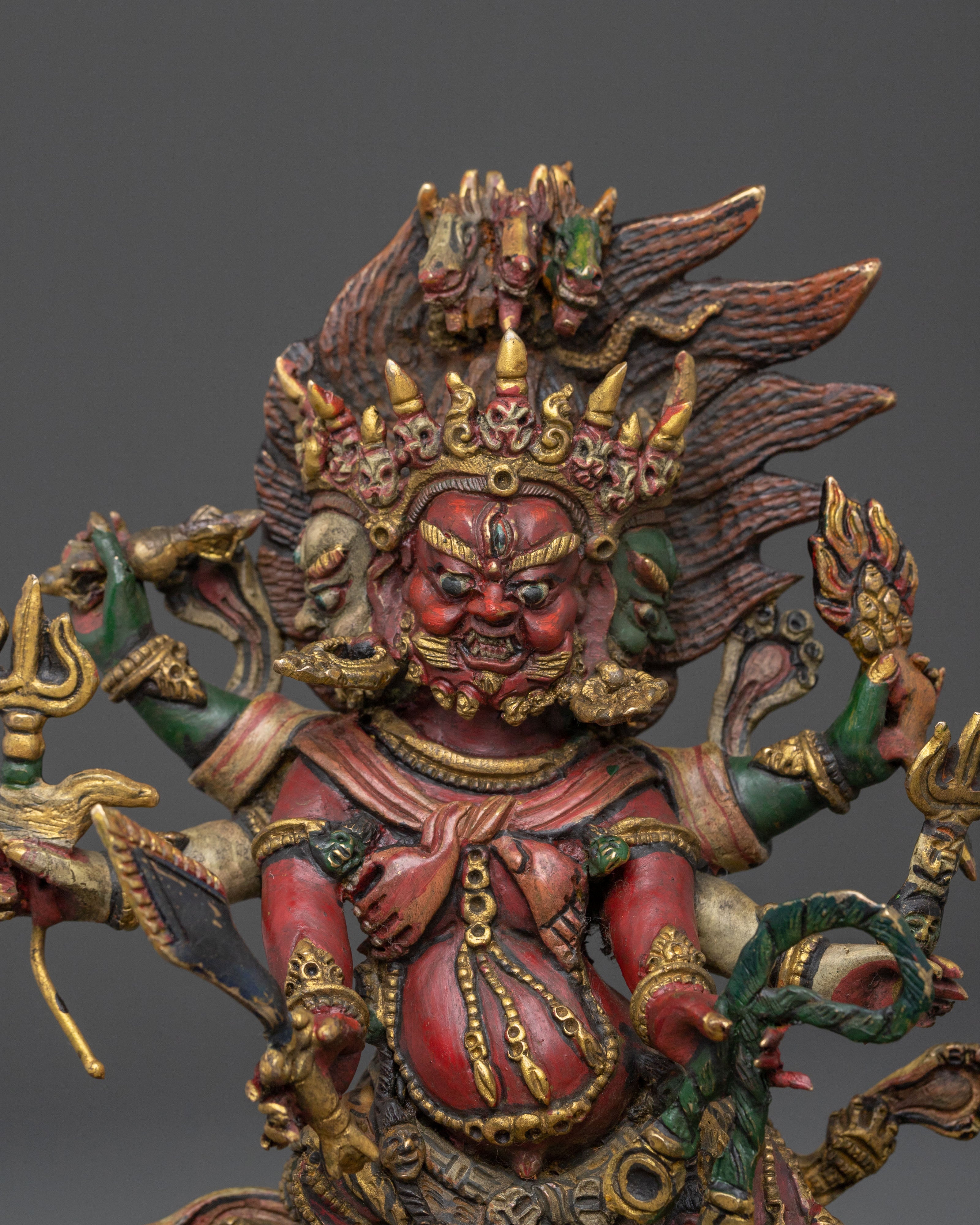 Heyagriva Statue of Spiritual Protection | Buddhist Wrathful Deity