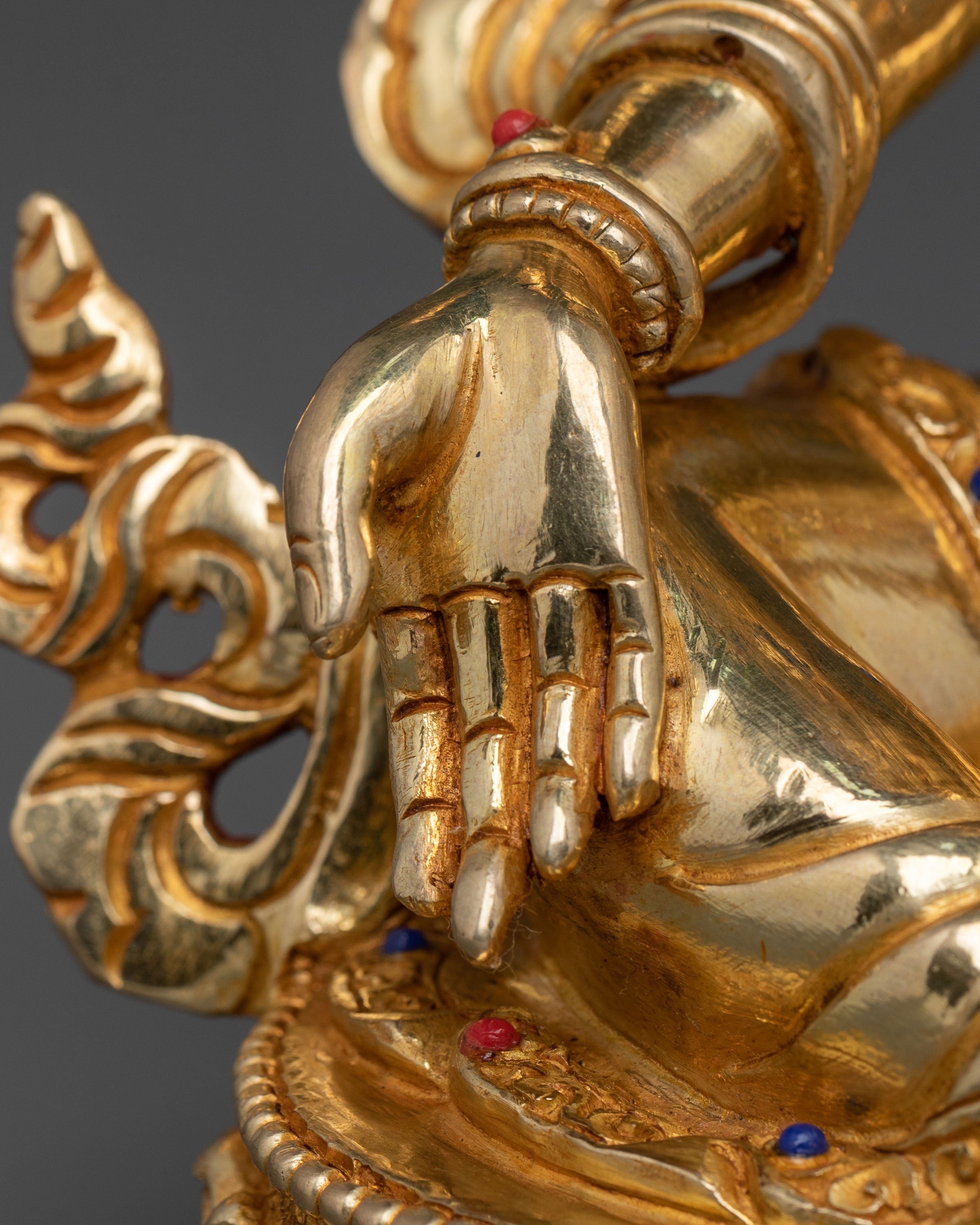 Laxmi devi spiritual statue | 24K Gold Gilded