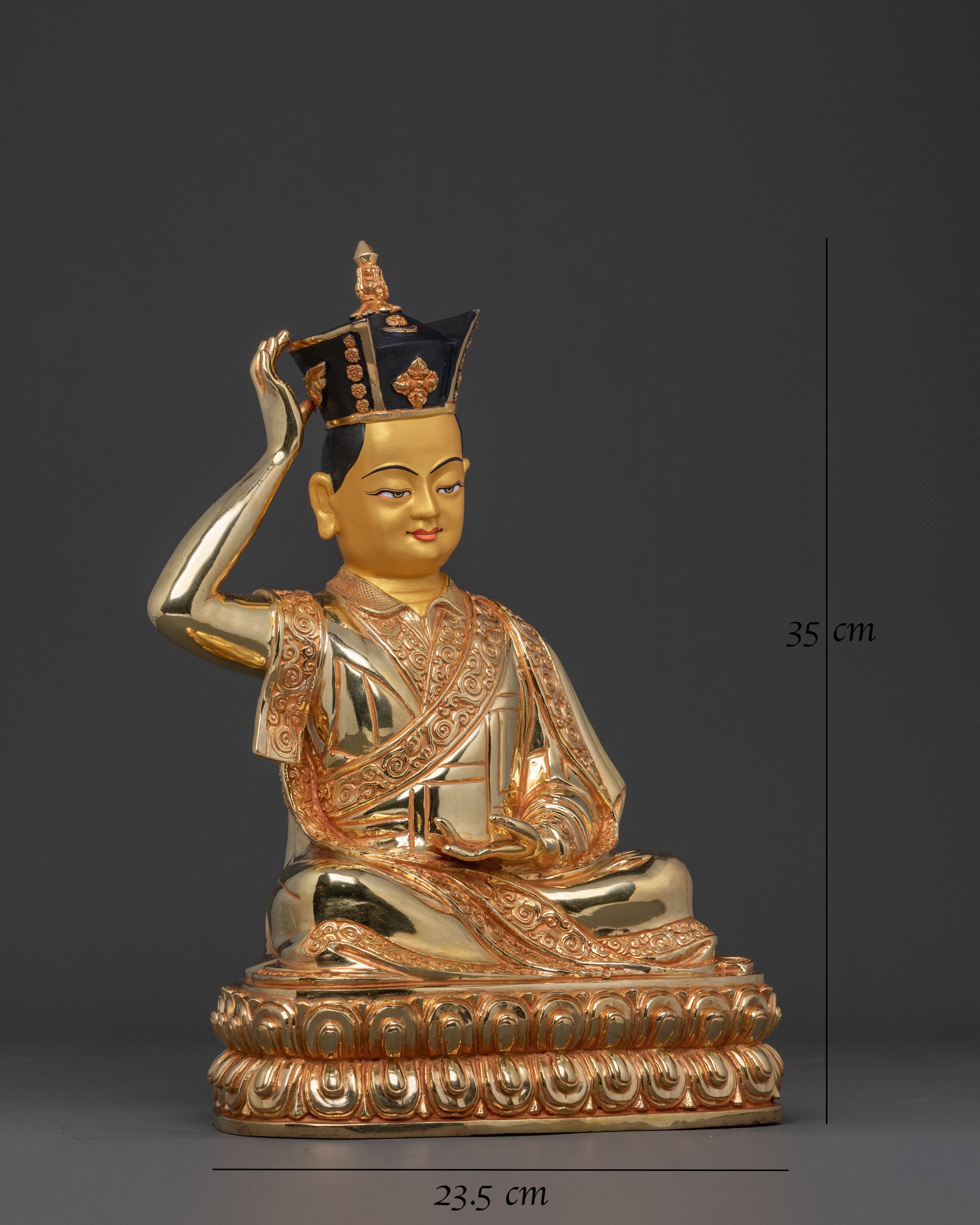 Karmapa Traditional Statue | Spiritual Home Decor