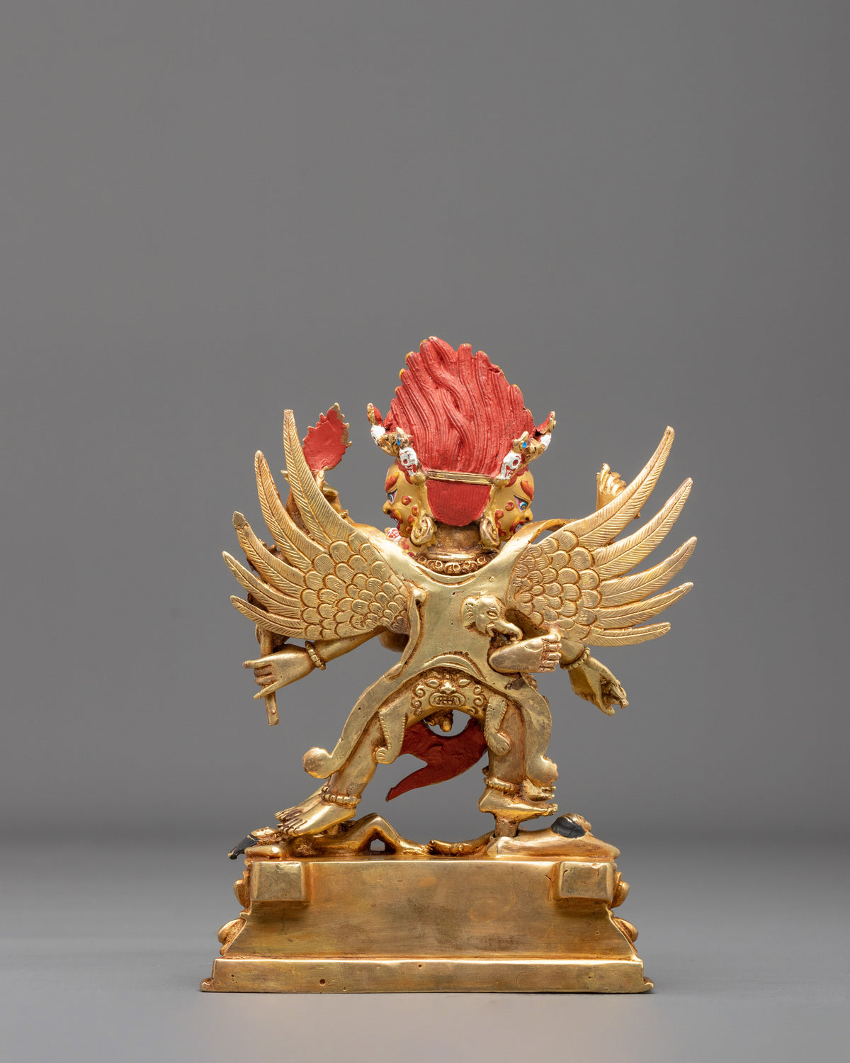 Vajrakilaya Statue | 24K Gold Sacred Sculpture