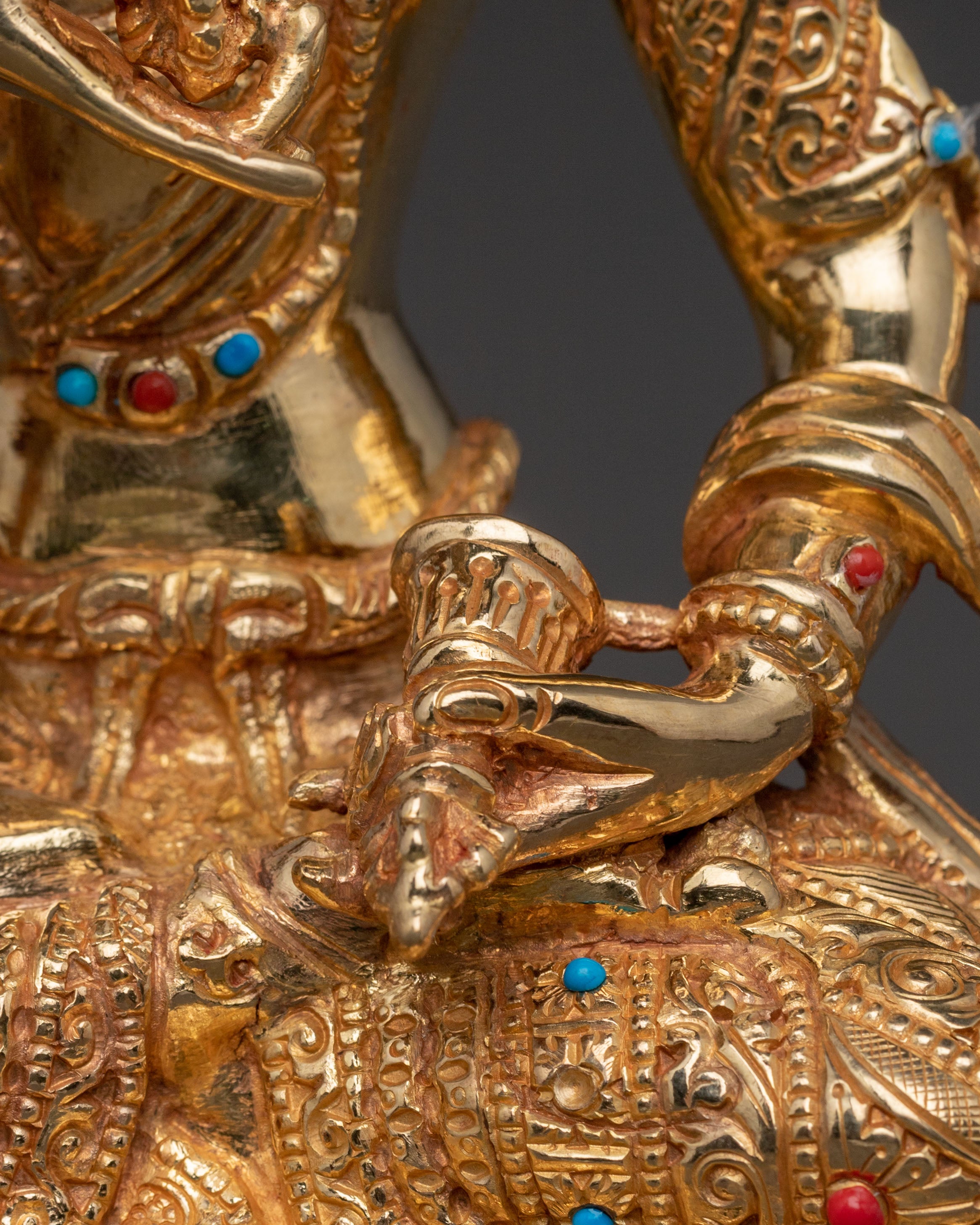 Vajrasattva Buddhist Statue: Lightning Diamond