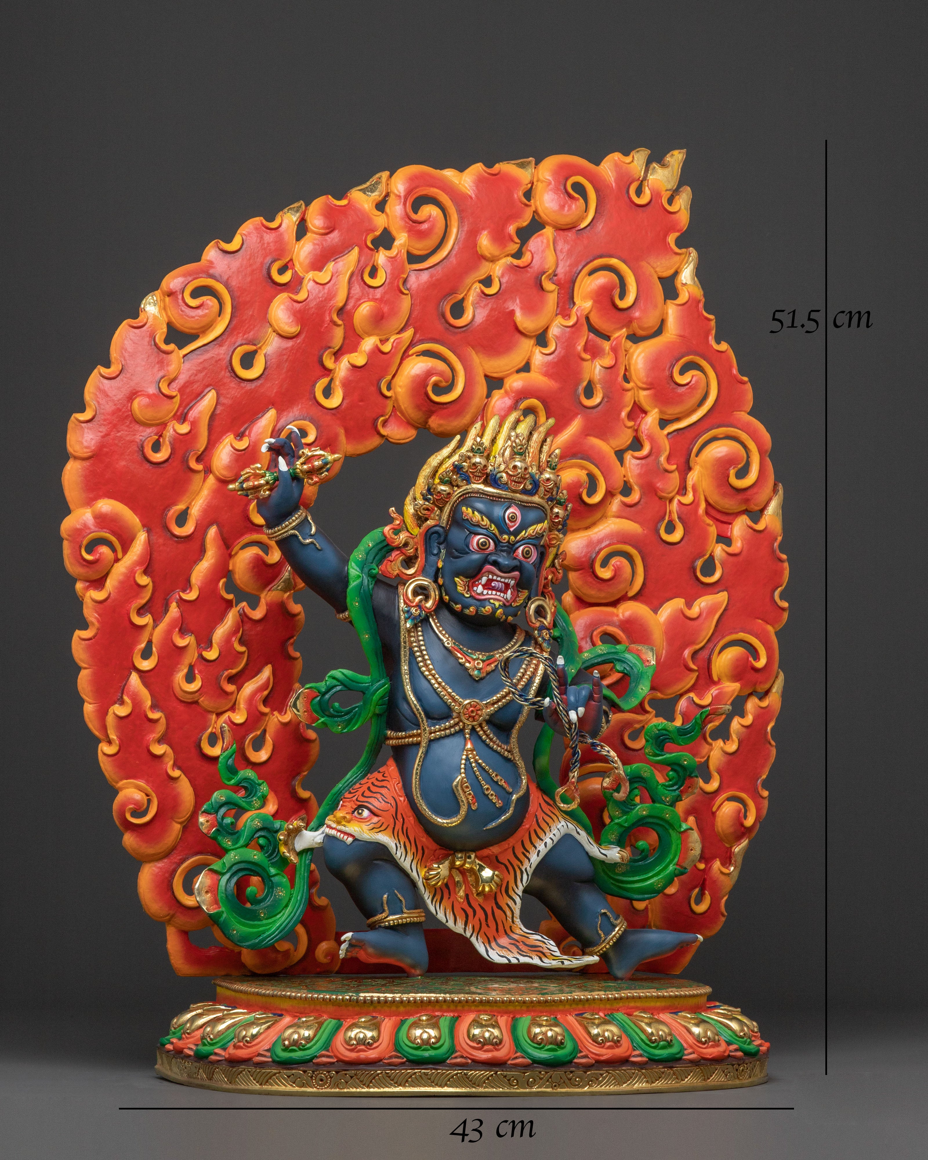 Vajrapani Tantric Deity Statue | Protector of Life and Wellness