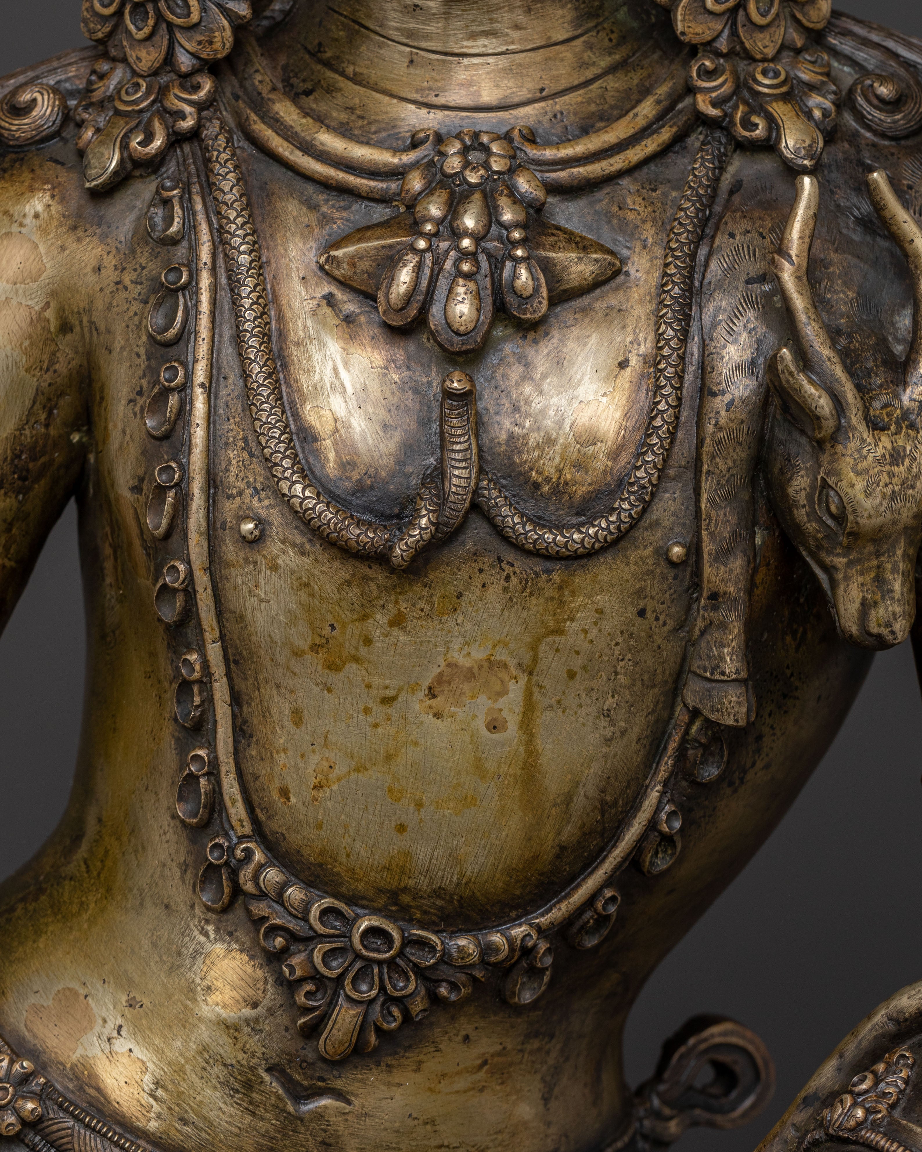 Padmapani Traditional Statue | Lotus-Bearing Bodhisattva