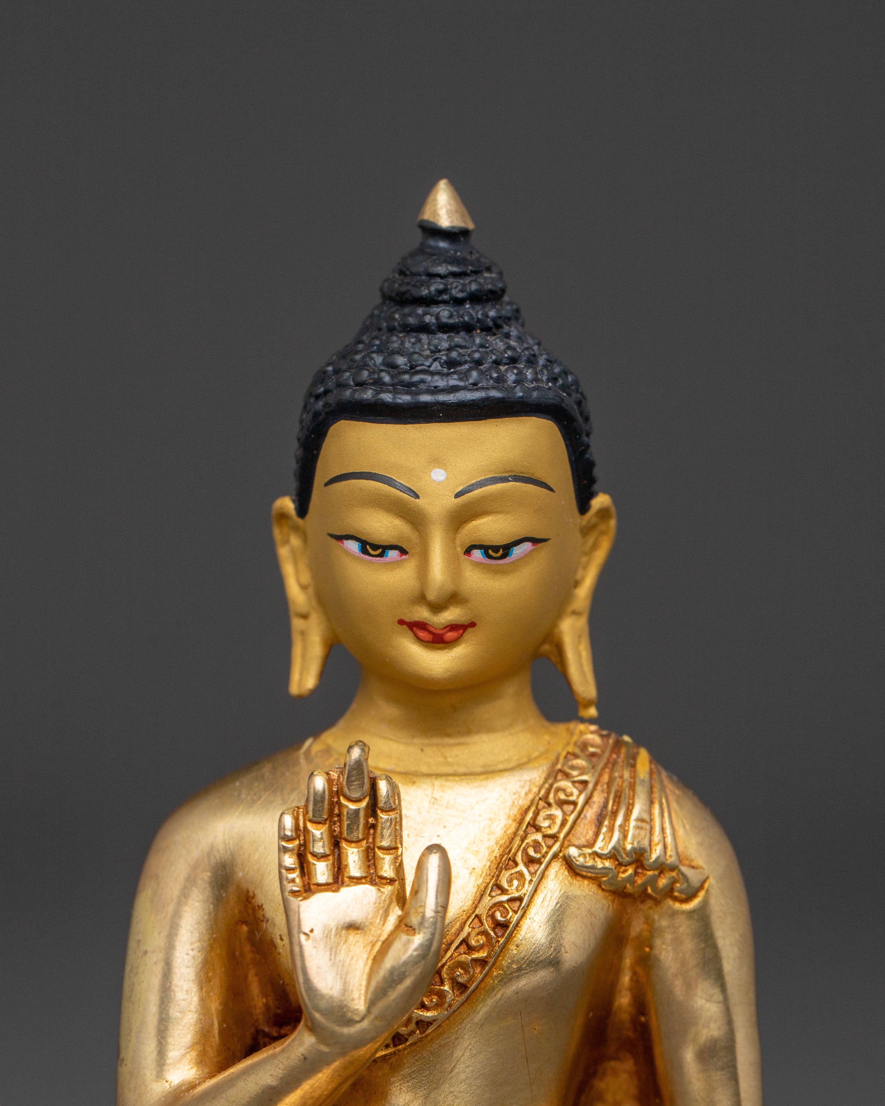 Five Dhyani Buddha Sacred Statue Set | Wisdom Buddhas