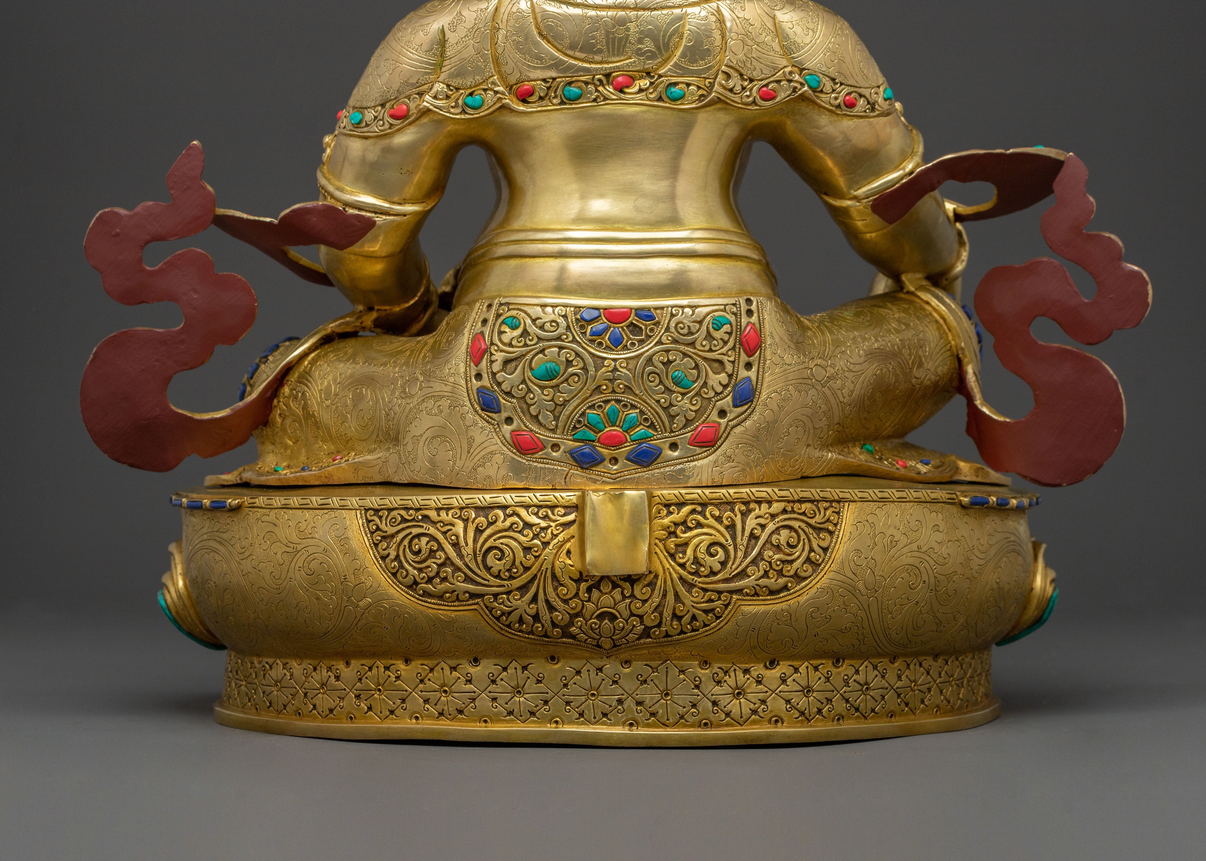 Wealth Guardian: Dzambhala Golden Statue