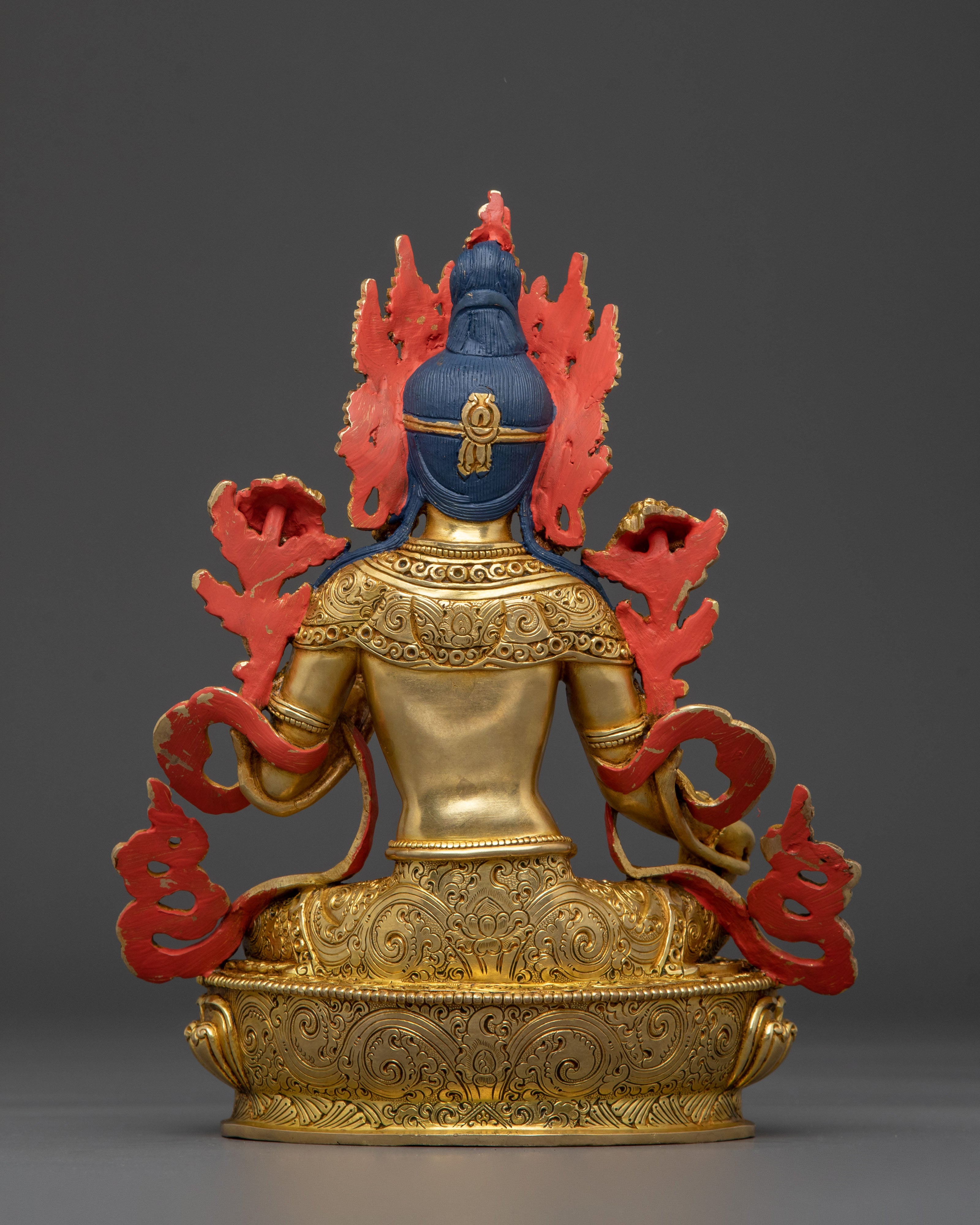 Green Tara Home Shrine Statue: Goddess of Compassion & Swift Blessings