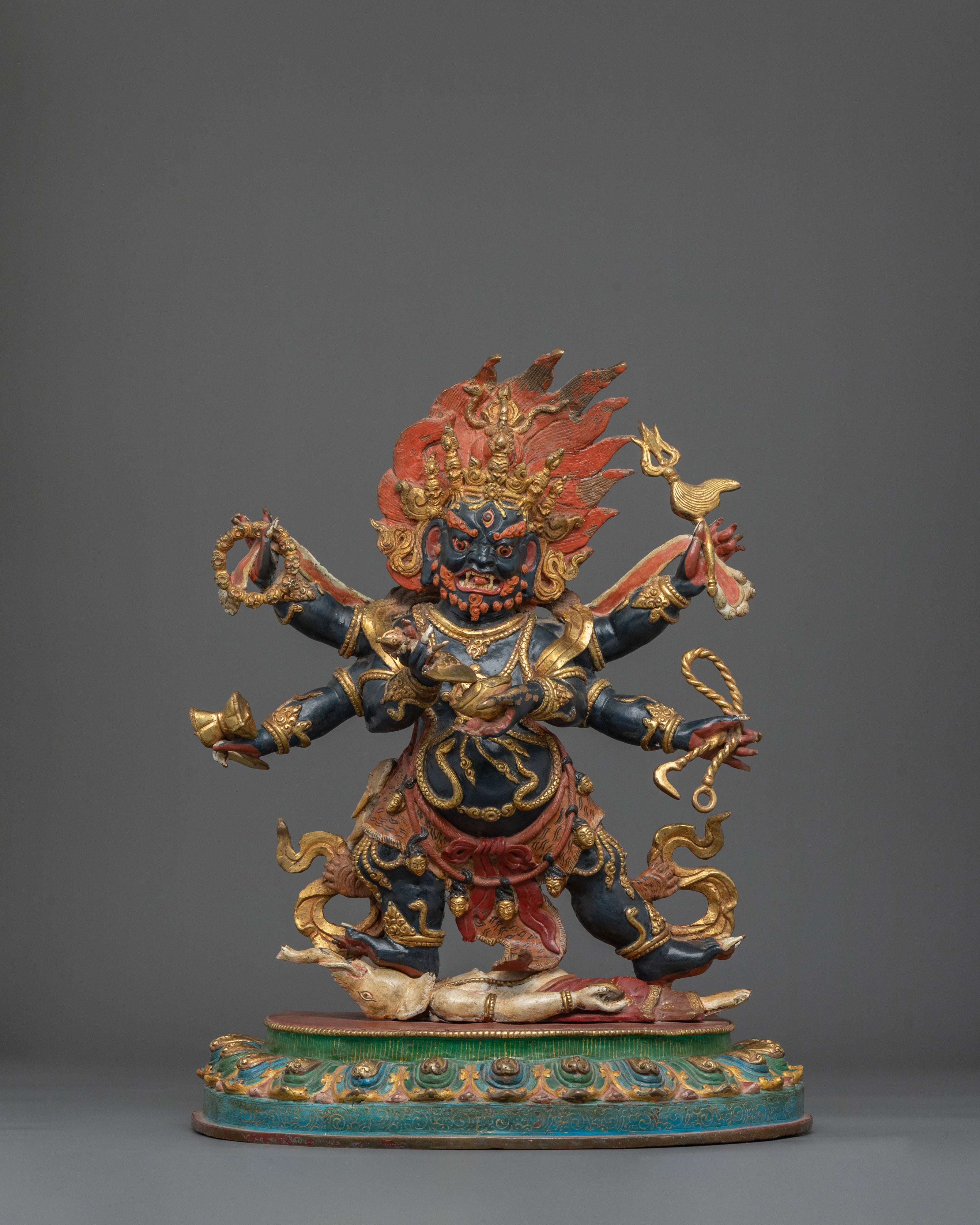 Sadhbhuja Powerful Statue | Tibetan Buddhist Protector