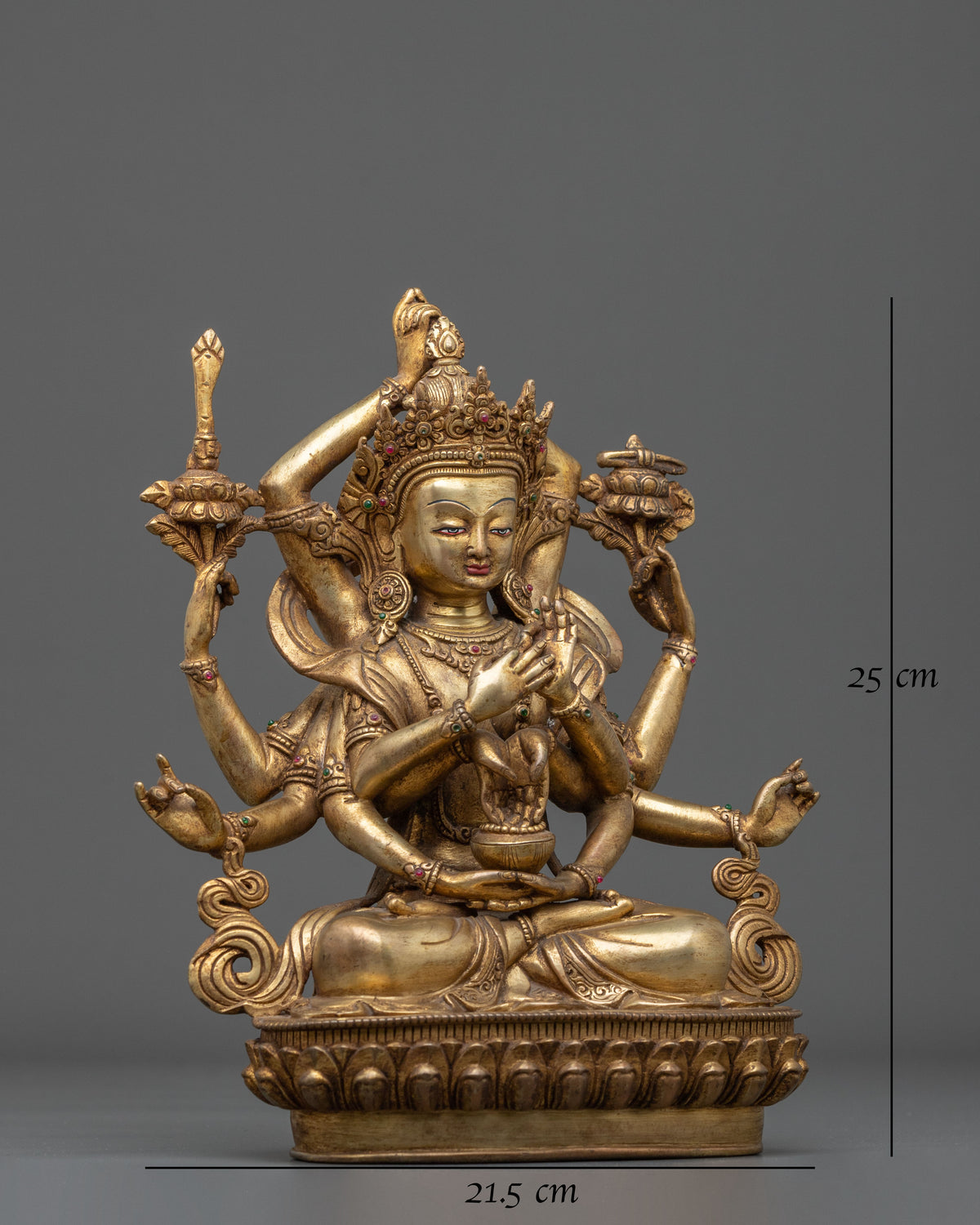 Namasangati Copper Statue | Serene Craftsmanship