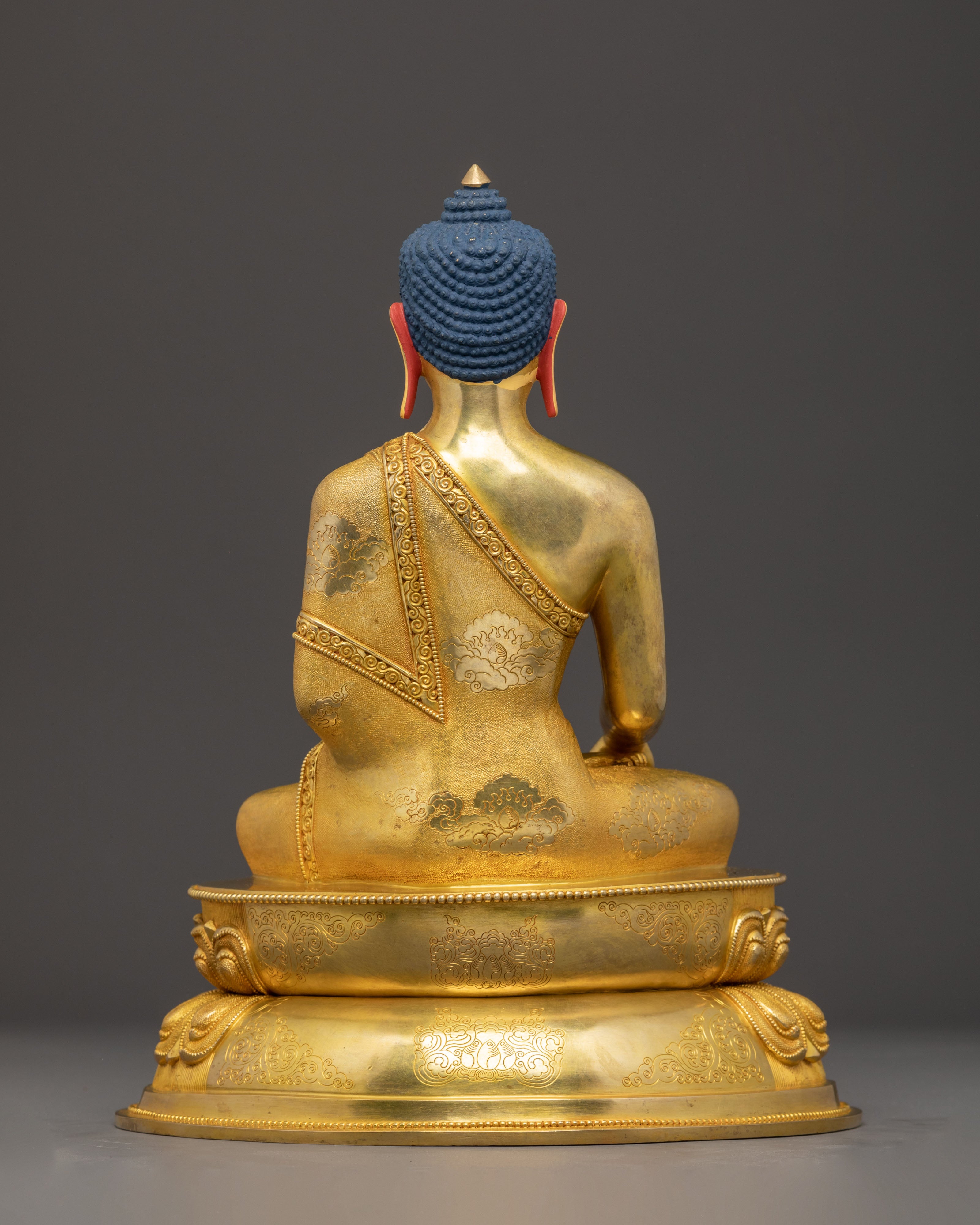 Historical Shakyamuni Buddha Golden Statue | Gautama Buddha
