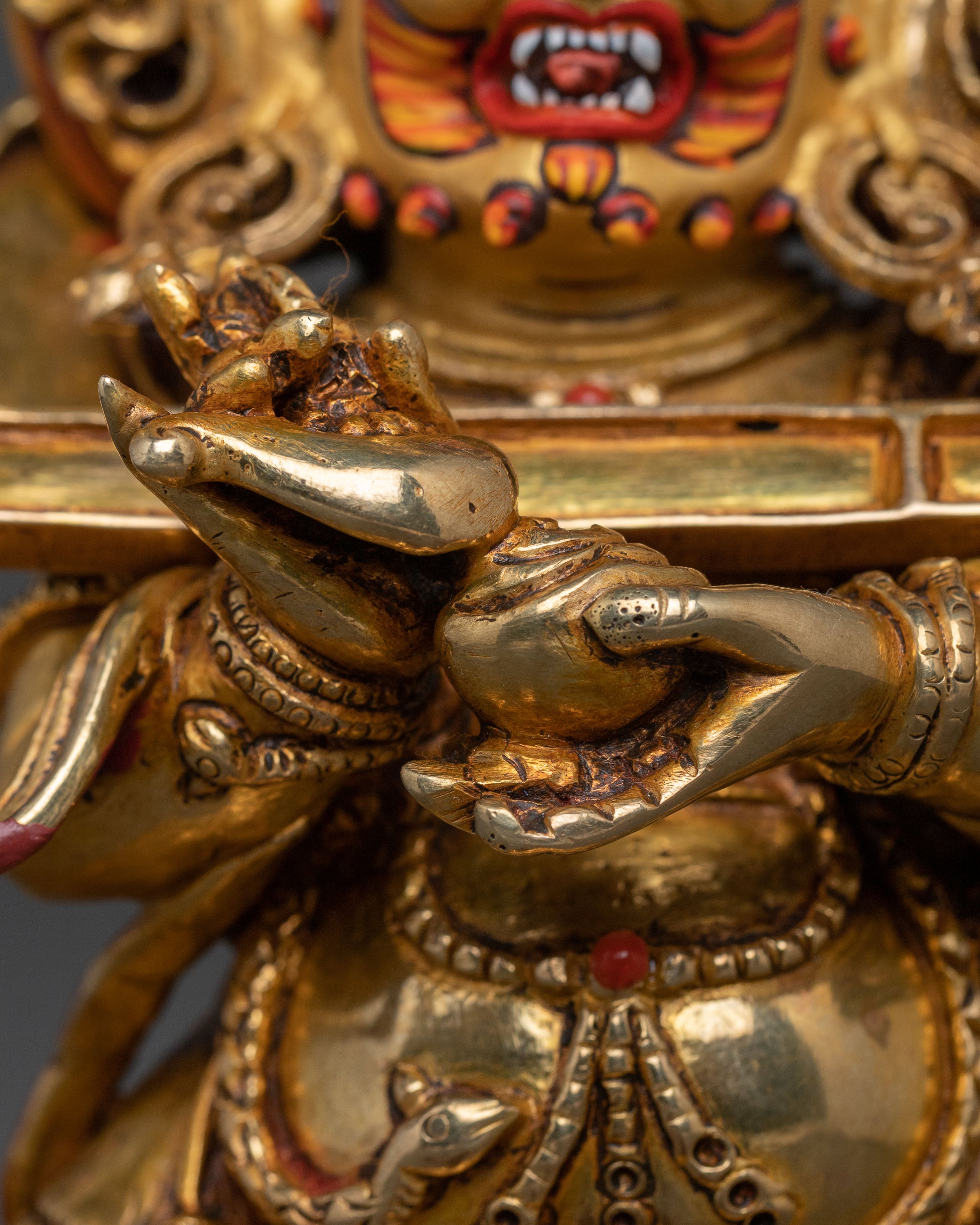 Shakya Mahakala Sacred Statue | Tibetan Guardian