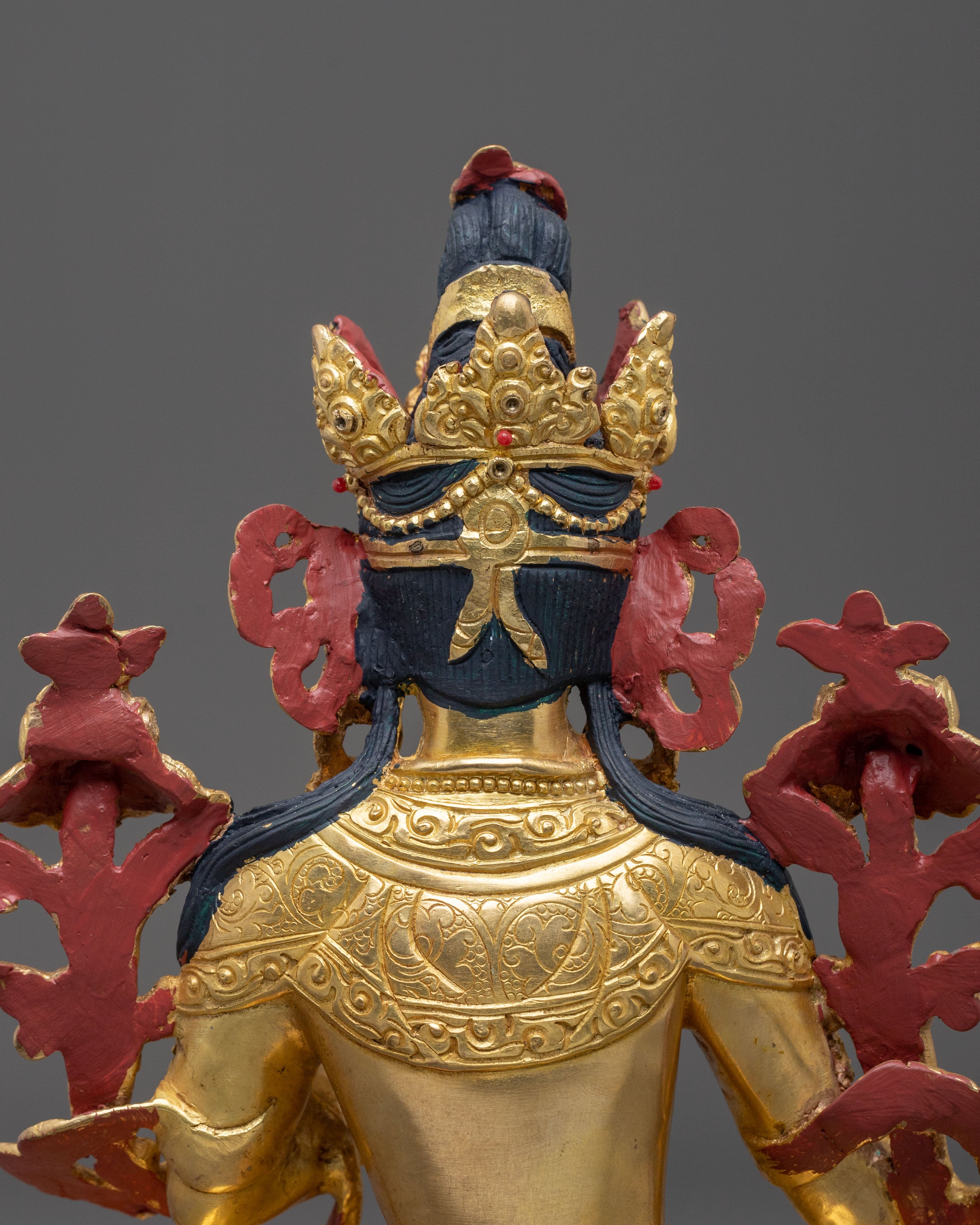 Green Tara Buddhist Altar Statue | Altar Decoration Statue