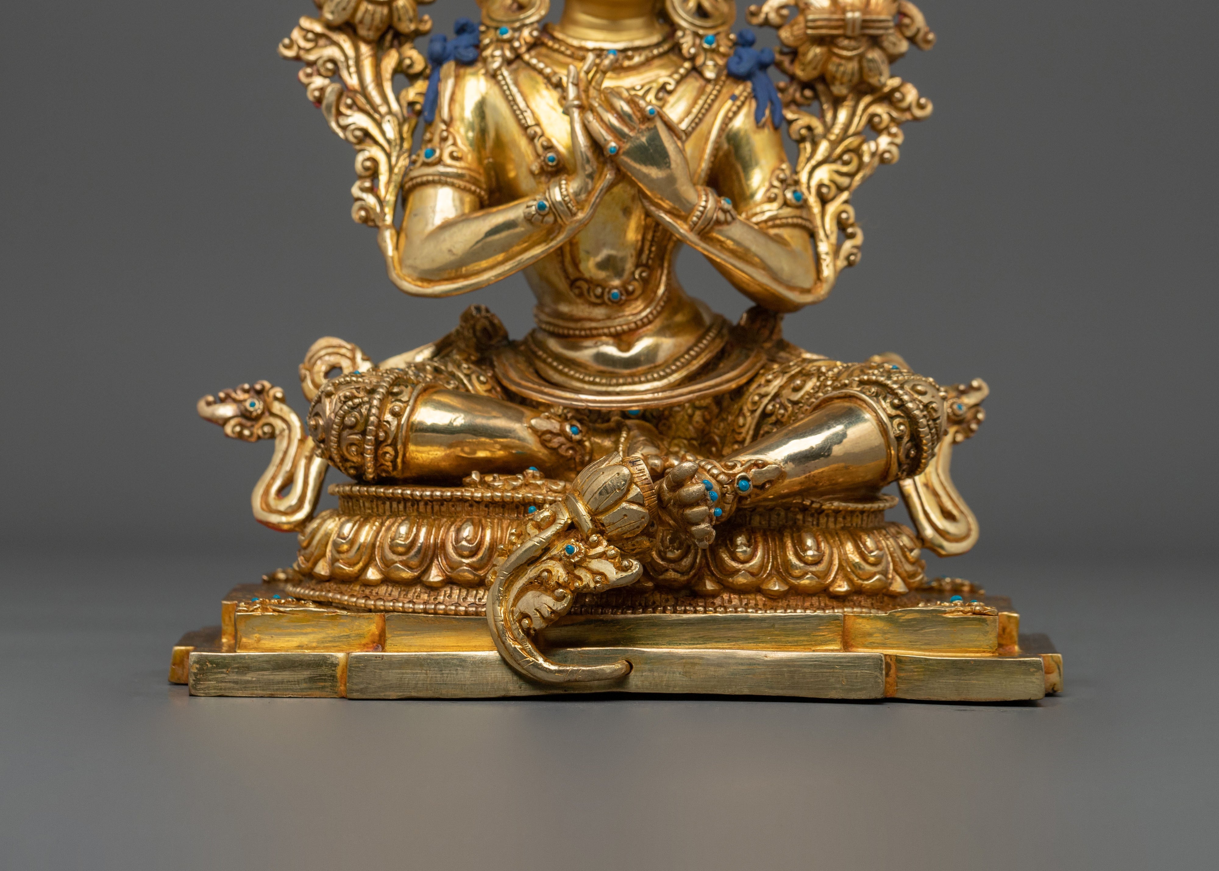Tikshna Manjushri Sacred Sculpture | Wrathful Bodhisattva of Wisdom