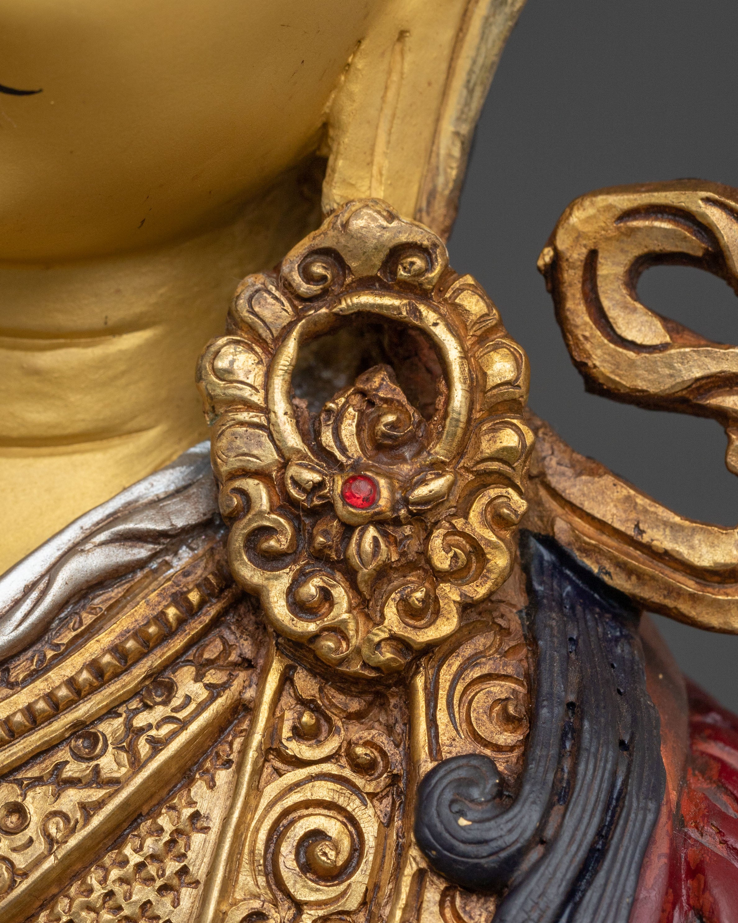 Guru Tsokye Dorje Buddhist Figurine | Symbol of Wisdom and Protection