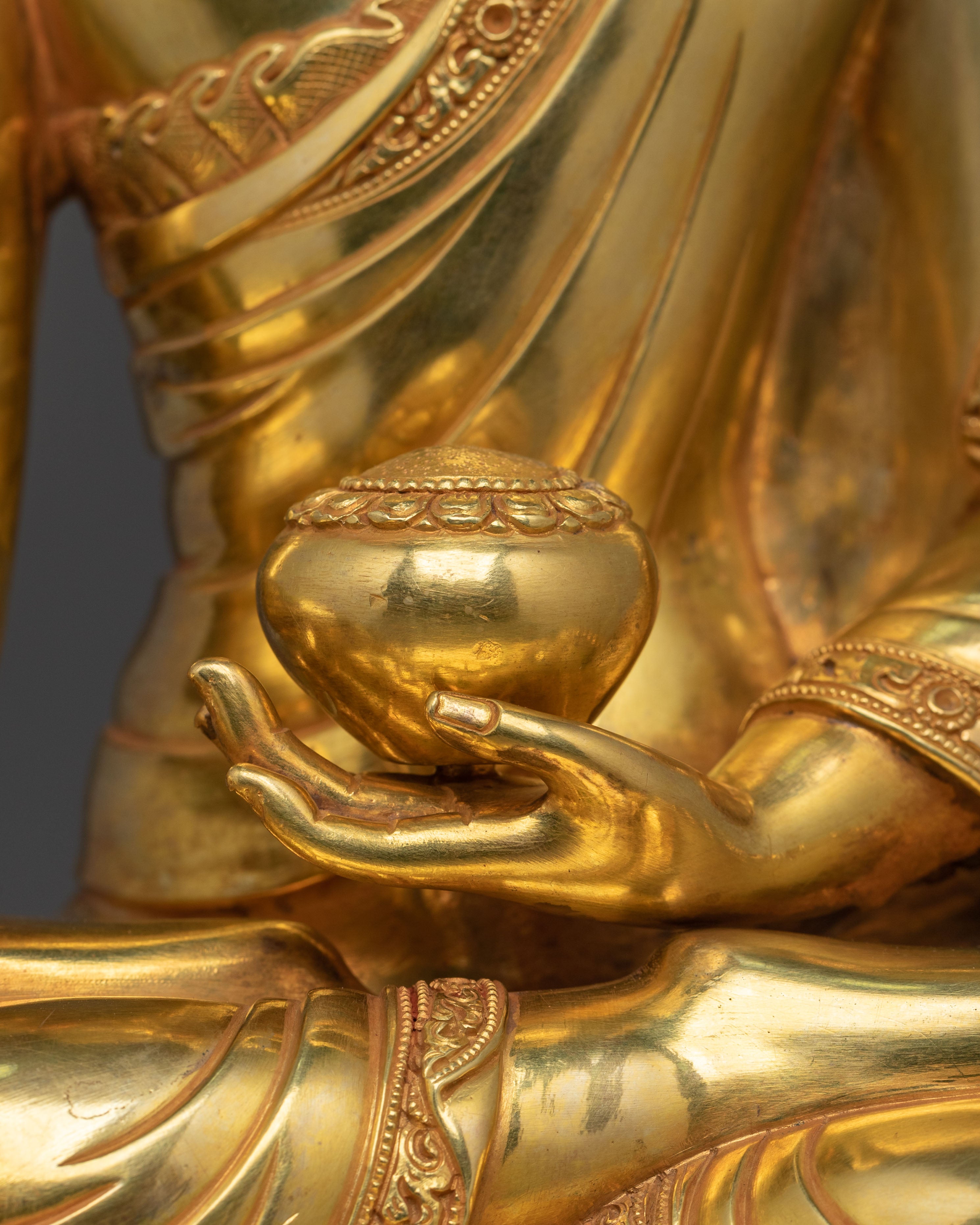 Authentic Himalayan Shakyamuni Buddha Statue