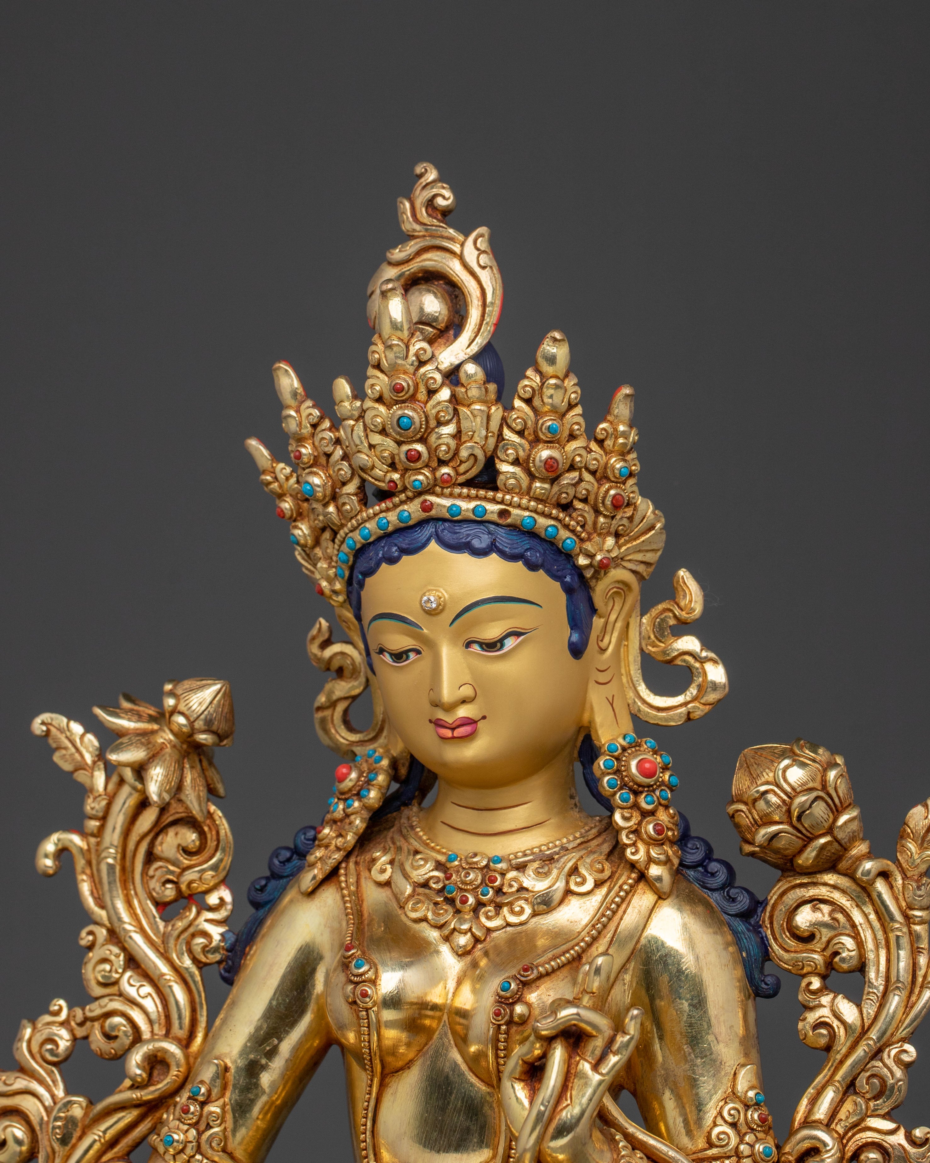 Green Tara Statue | Goddess of Compassion