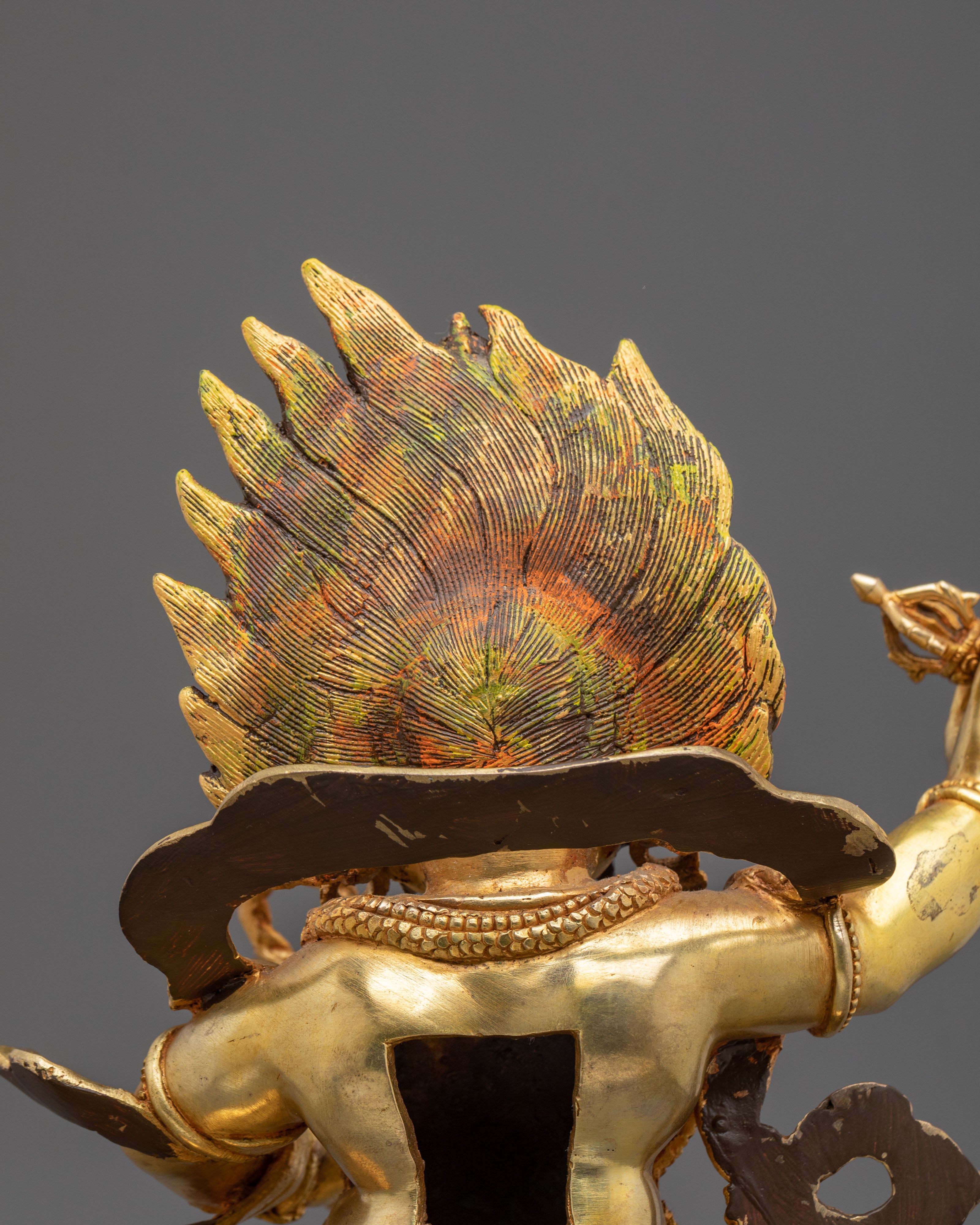 Mighty Protector Vajrapani Copper Sculpture