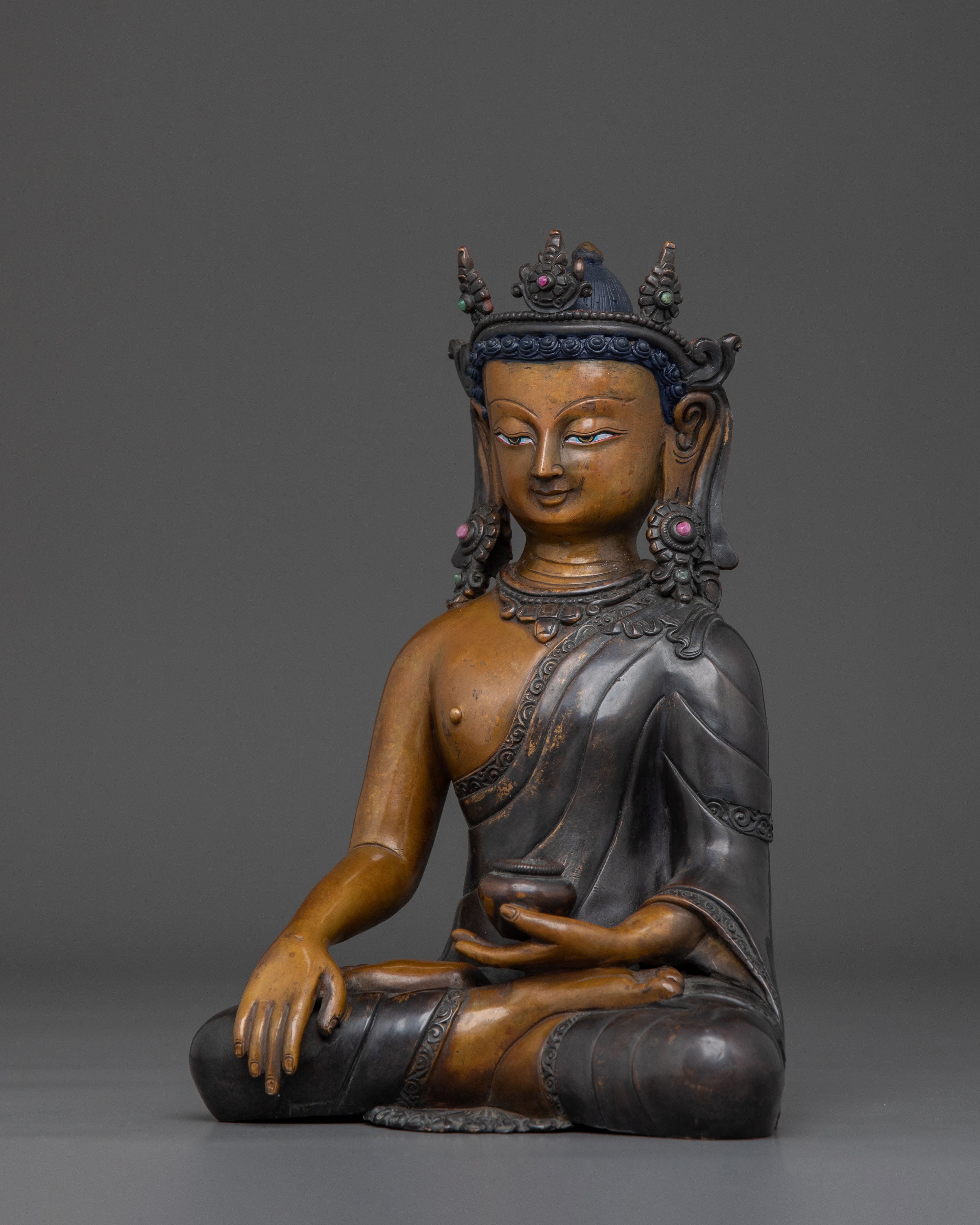 Shakyamuni Buddha Statue | Sacred Buddhist Shrine