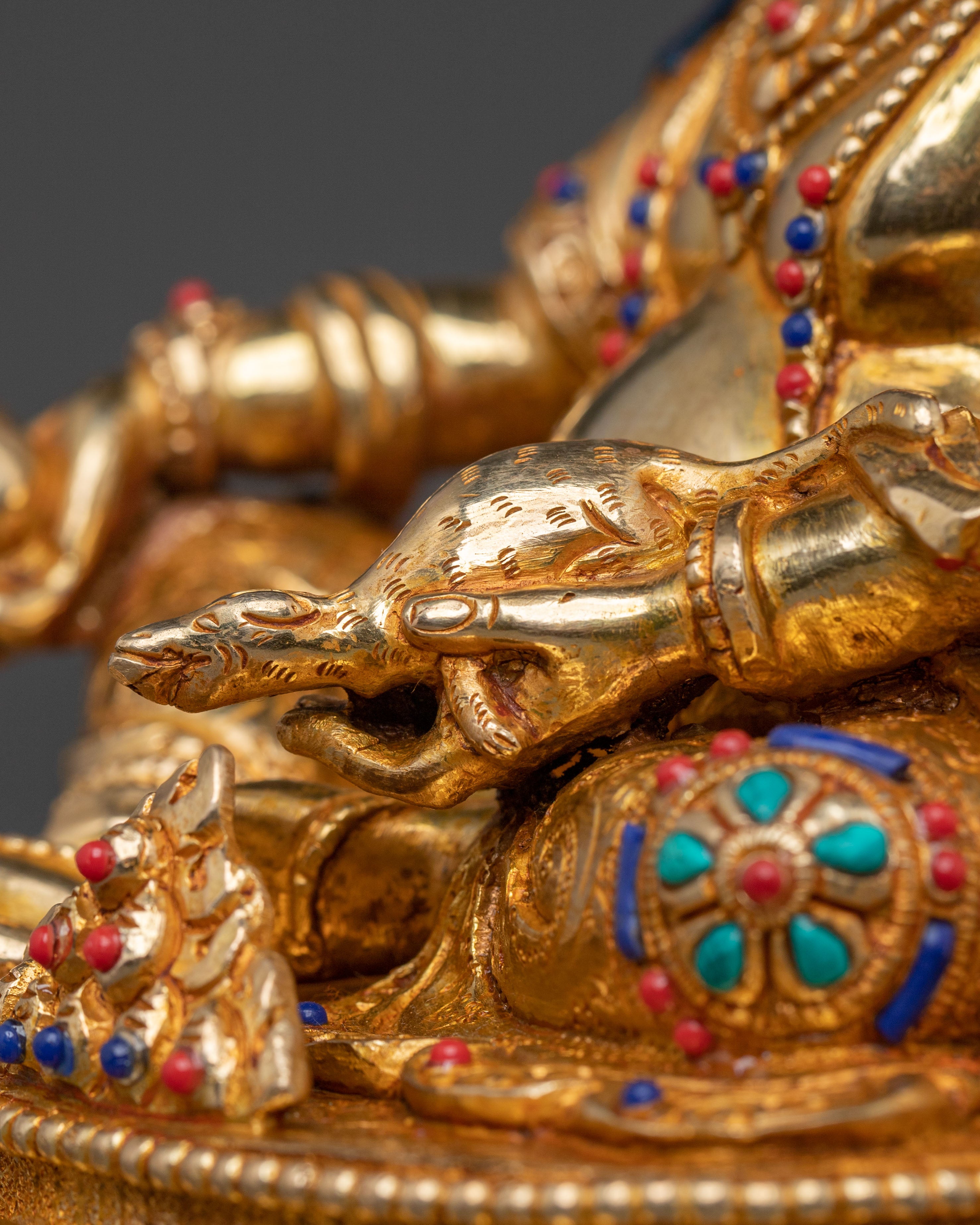 Dzambhala Sacred Statue | Prosperity Blessing