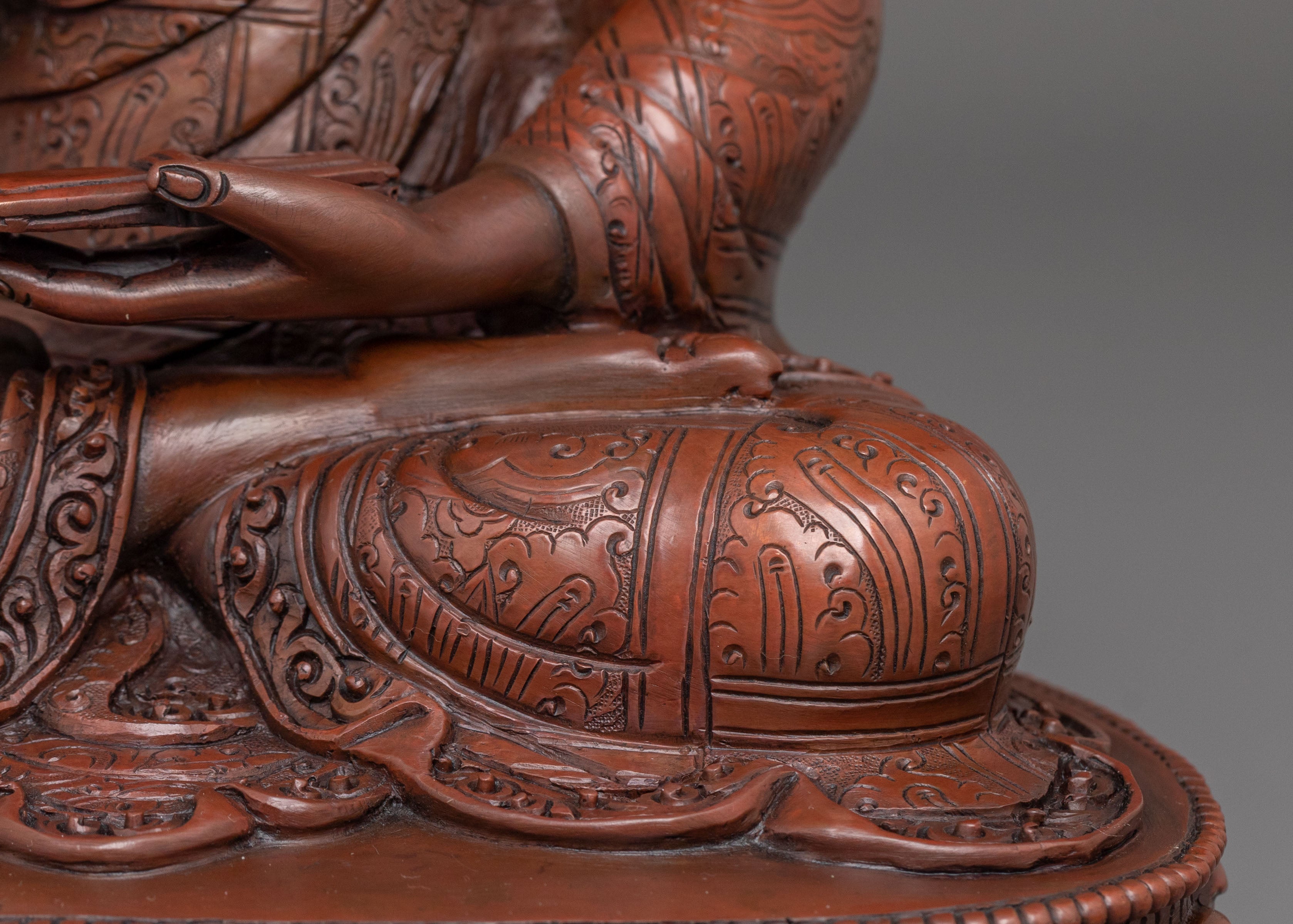 Handcrafted Disciples Figurine of Tsongkhapa | Home Decor