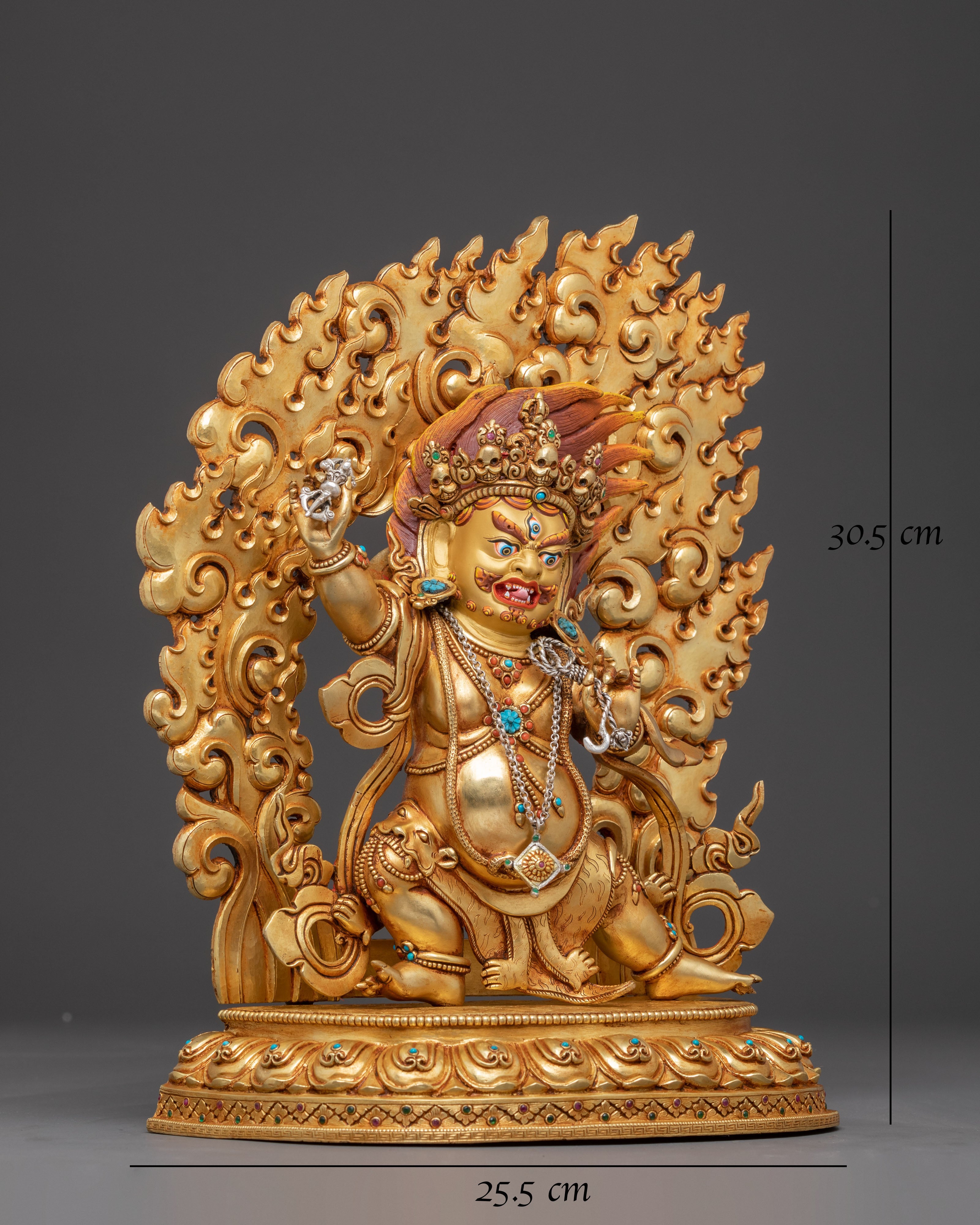 Sculpture Of Wrathful Bodhisattva Vajrapani